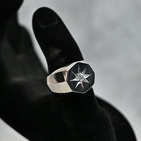 シルバー925 + ジルコニア リング (SILVER) ｜ 328-57