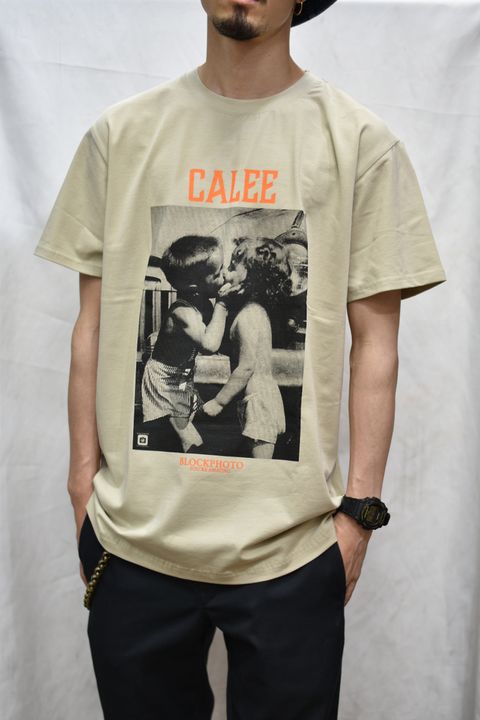×BPA THREAD CALL T-SHIRT (BEIGE)