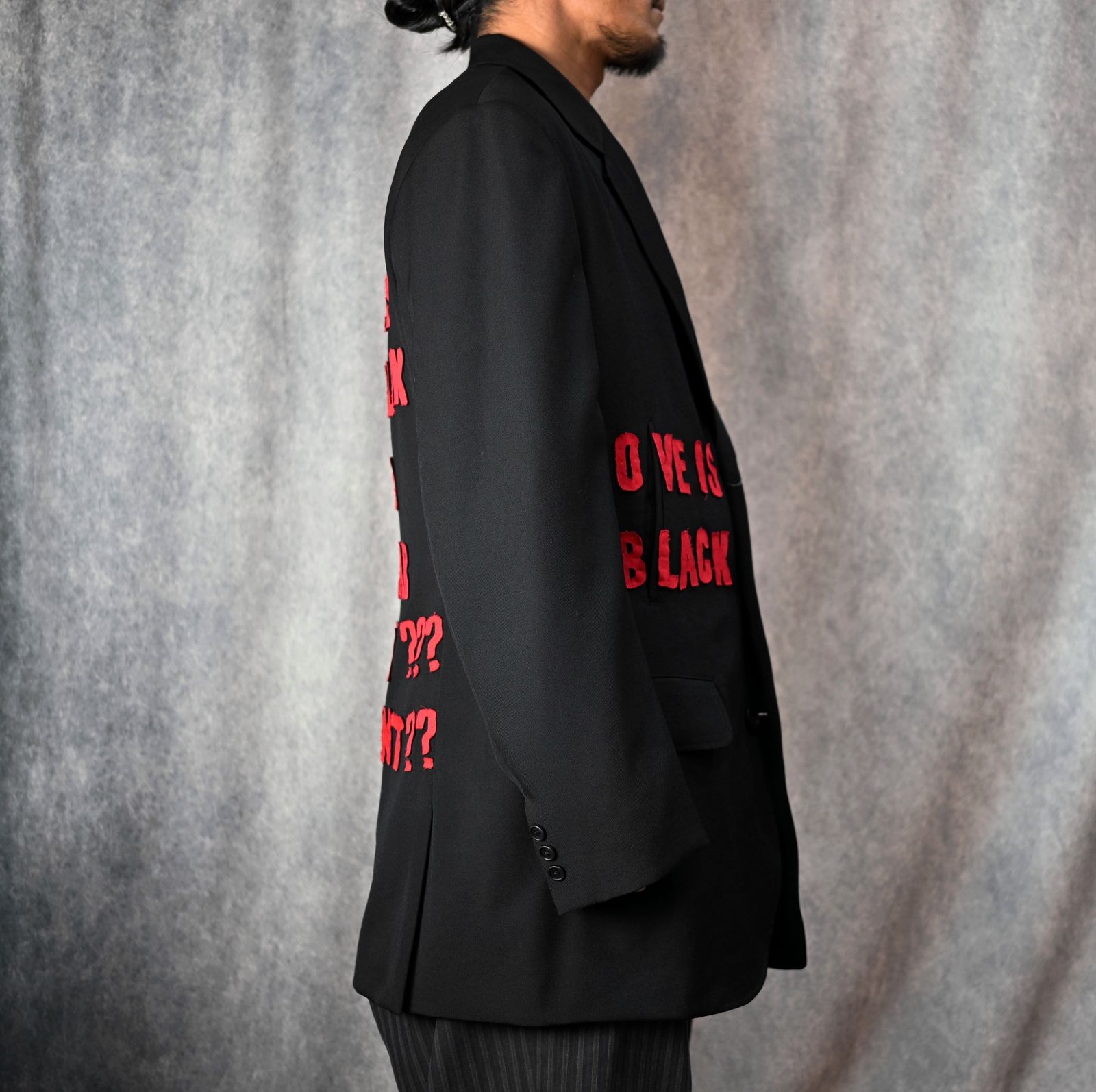 yohji yamamoto - 5 POCKET 3BS JKT （BLACK） / テーラード