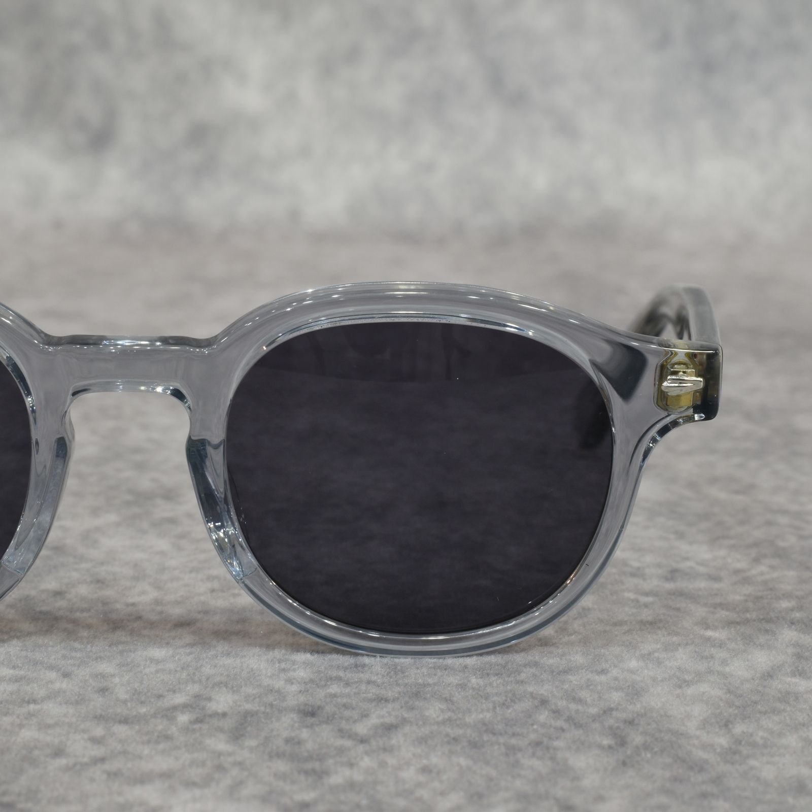 B/W TYPE GLASSES (CLEAR / BLACK)｜ボストン/ウェリントン サングラス｜CL-25AW002G