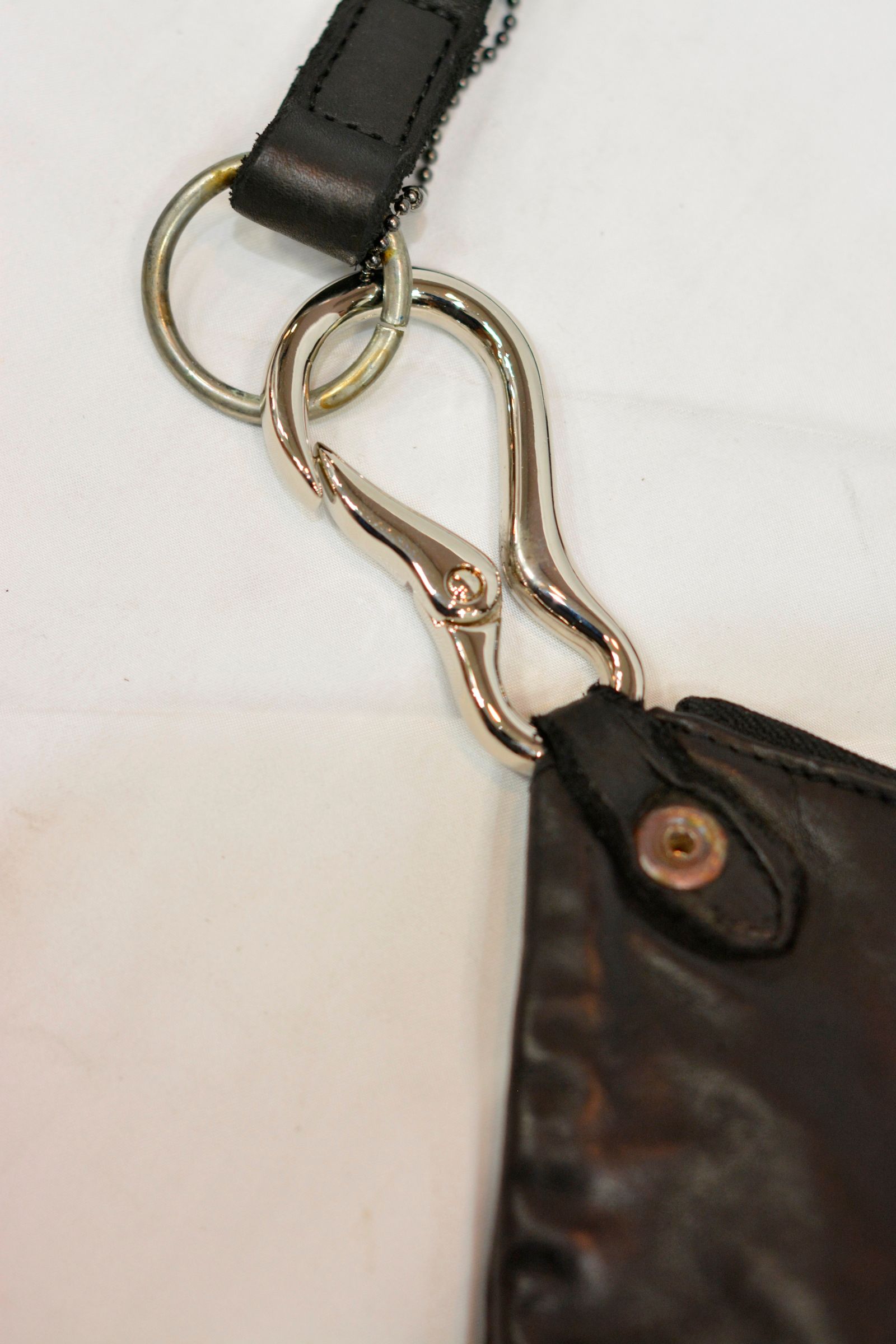 イタリーショルダー製品染め 0.8mm 2WAY ショルダーバッグ