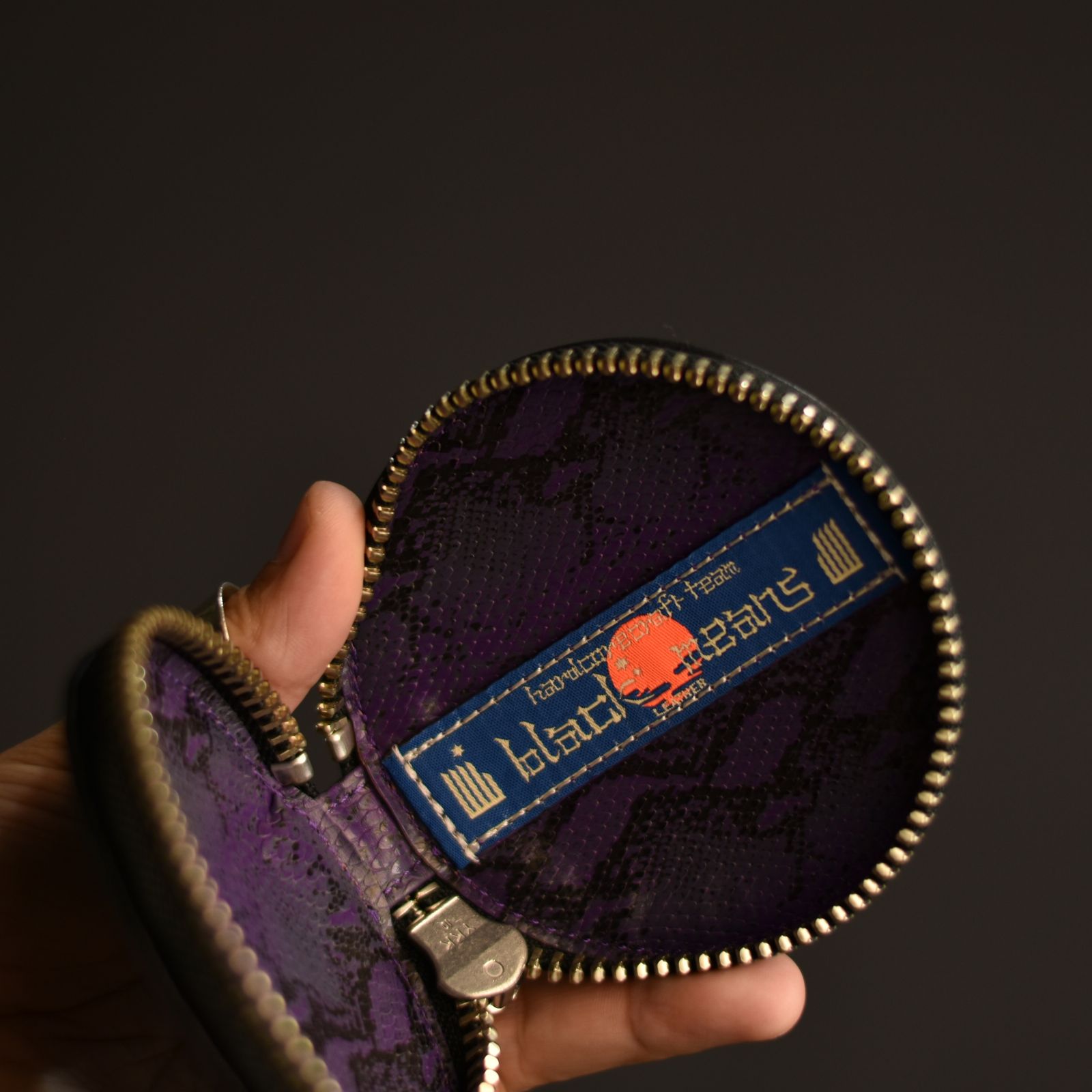 el conductorH - x blackmeans leather coin case (MULTI) / ブラック 
