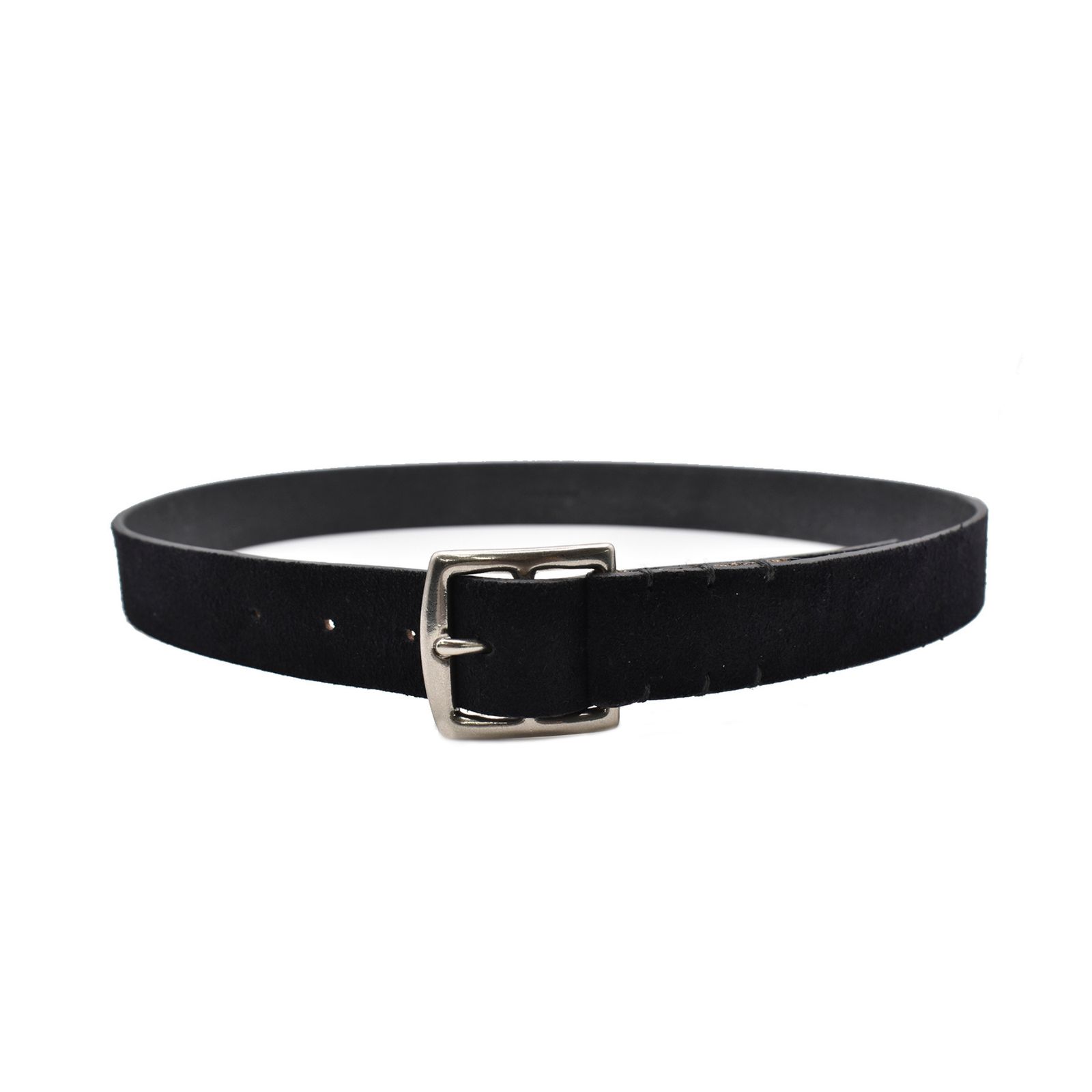 Suede Leather Belt （BLK） / スエードレザー ベルト （ブラック） LBT-016