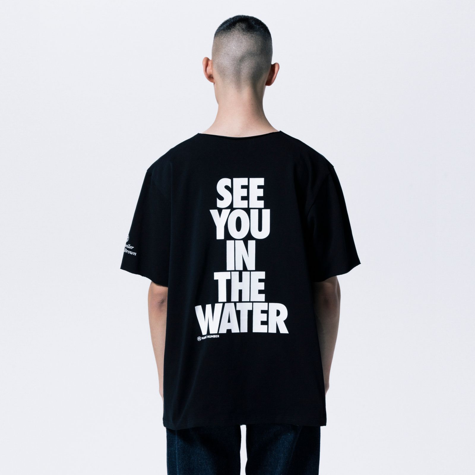 予約商品｜× MASIC NUMBER RWMN CUTOFF TEE （BLACK）｜× マジック ナンバー カットオフ Tシャツ｜入荷：2026年4月予定