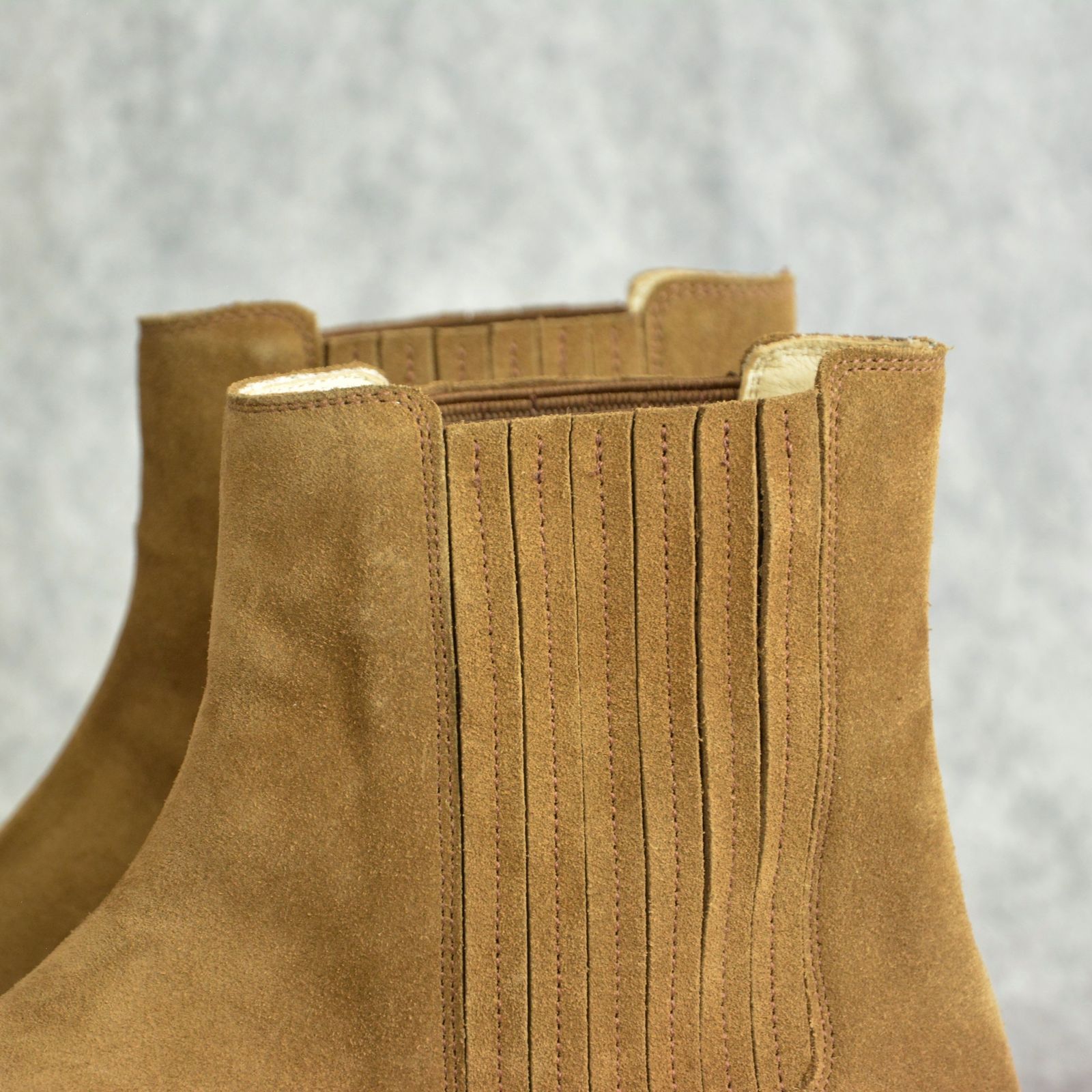 お歳暮ならオンライン MINEDENIM - (BRN Boots Gore Side Western Leather Suede 靴