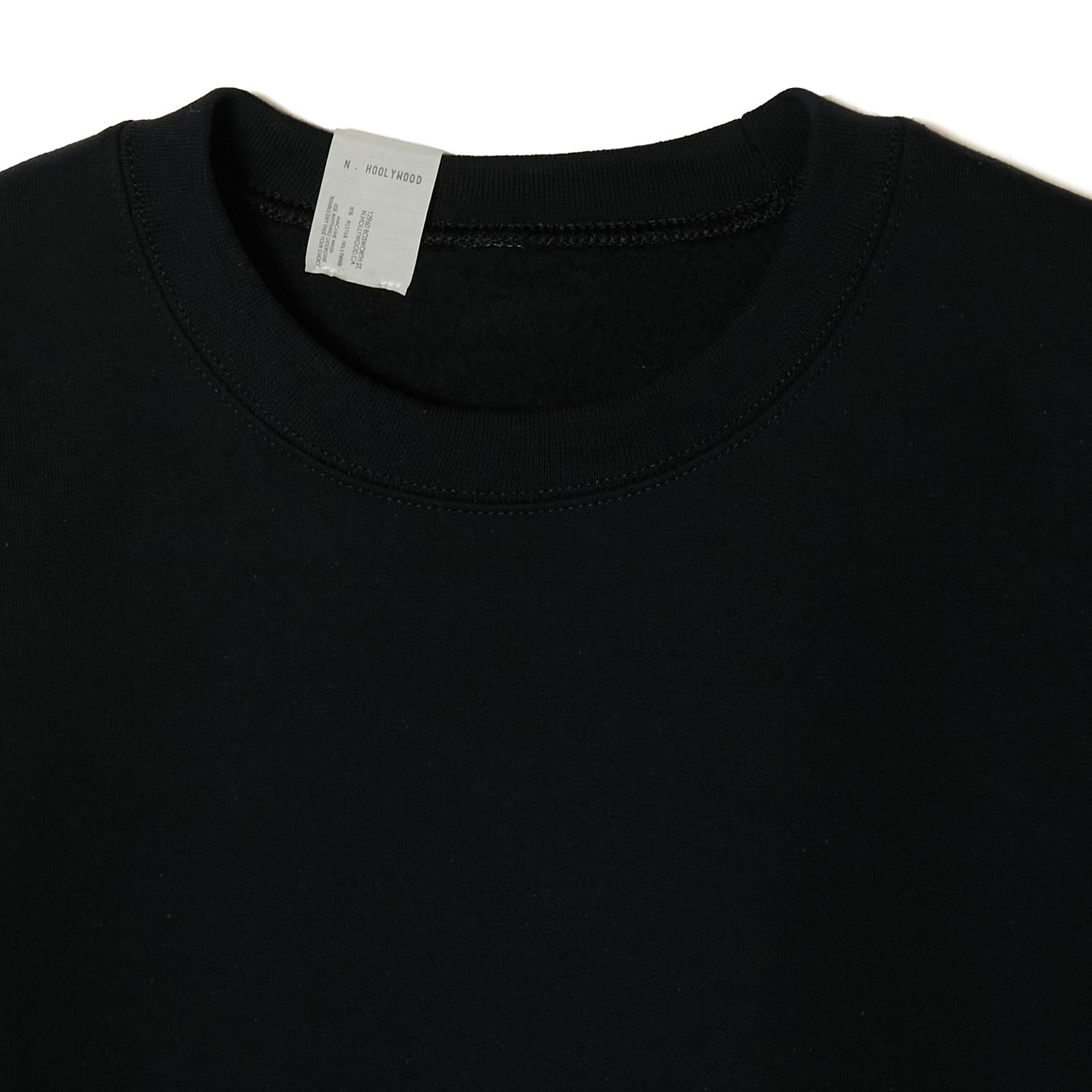 CREWNECK SWEARTSHIRT （BLACK） / スクルーネック スウェット （ブラック）