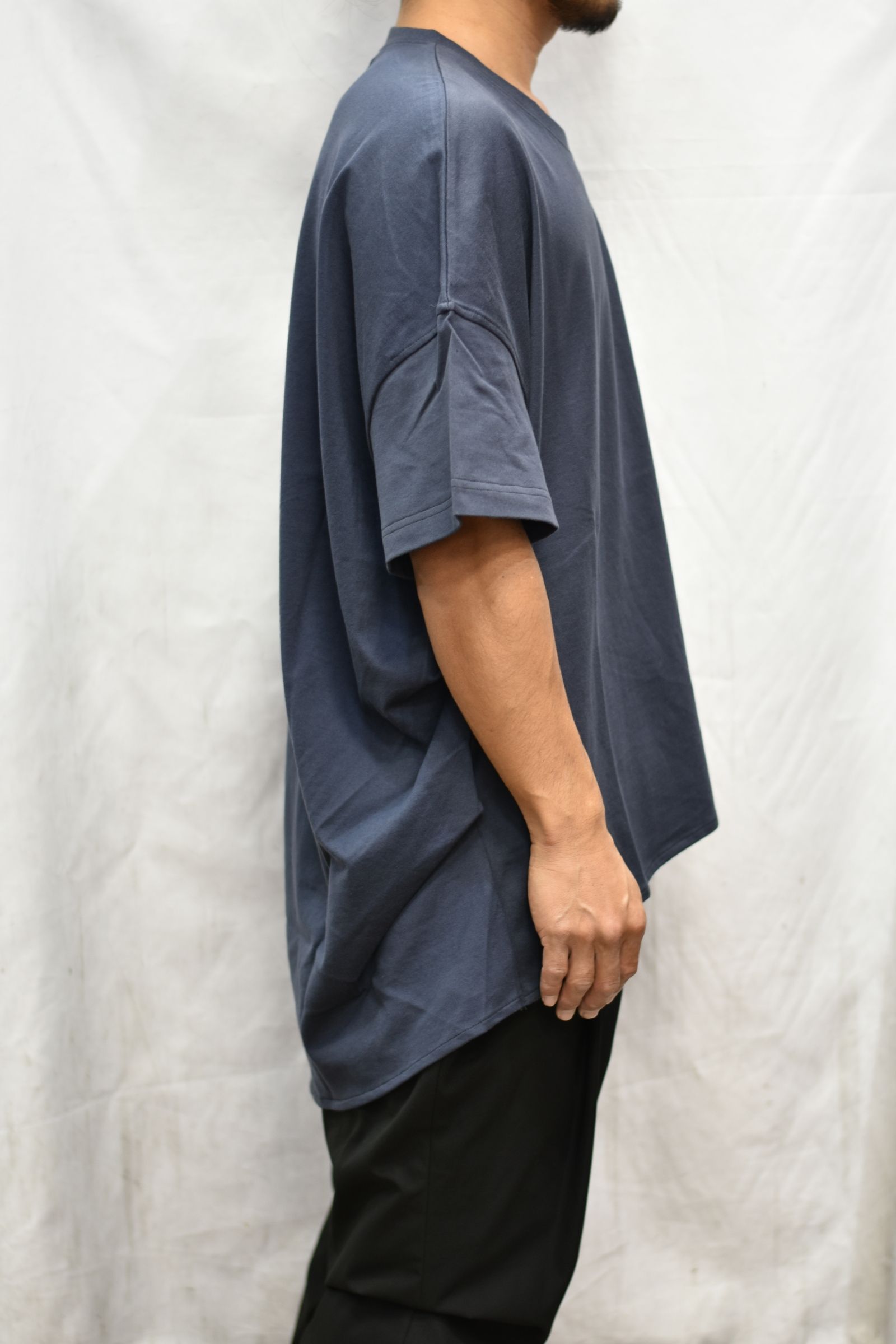 ポンチョTシャツ / LB21SS-TE01-YG (SALVIA BLUE)