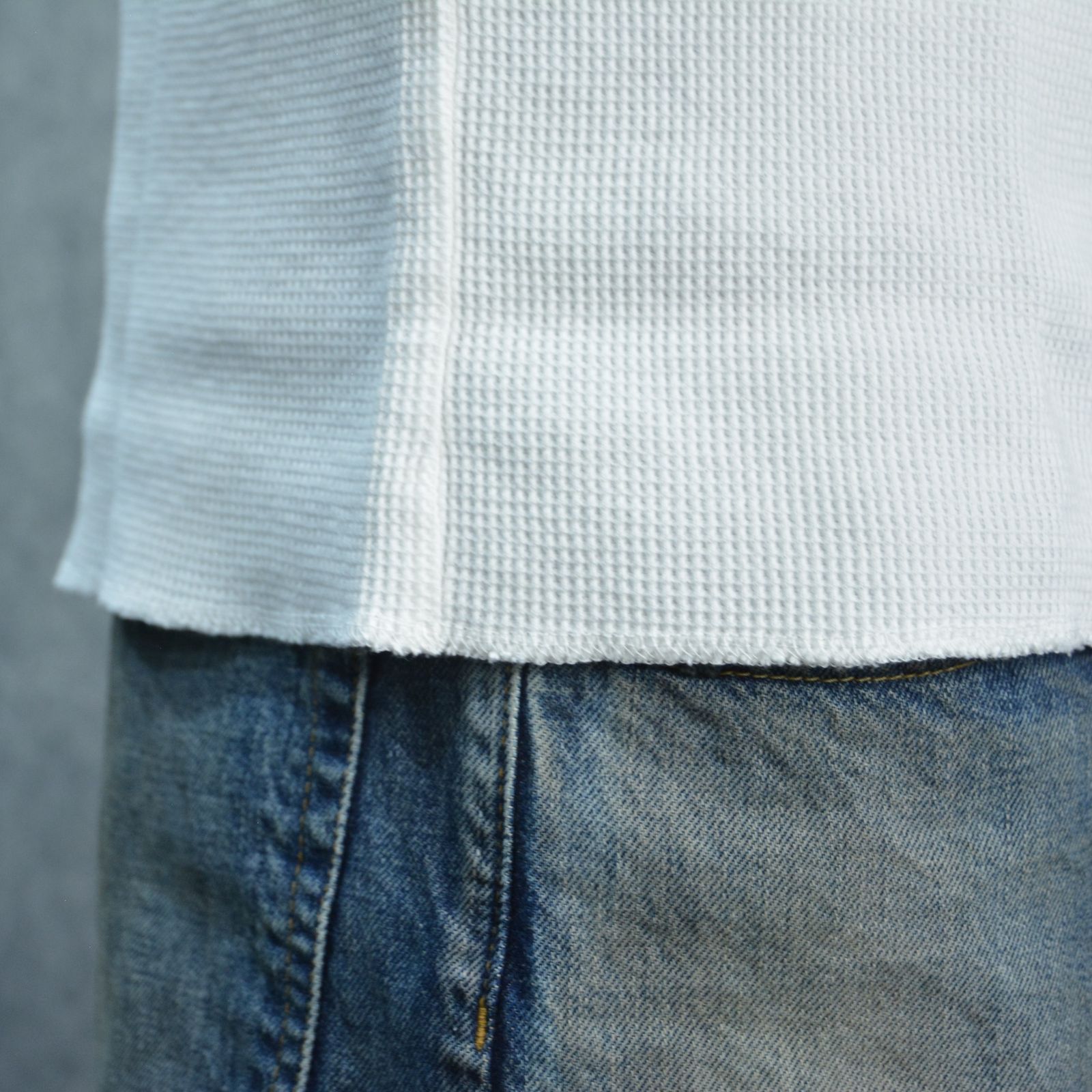 Thermal Crewneck T-SH （WHT） / サーマル Tシャツ （ホワイト）
