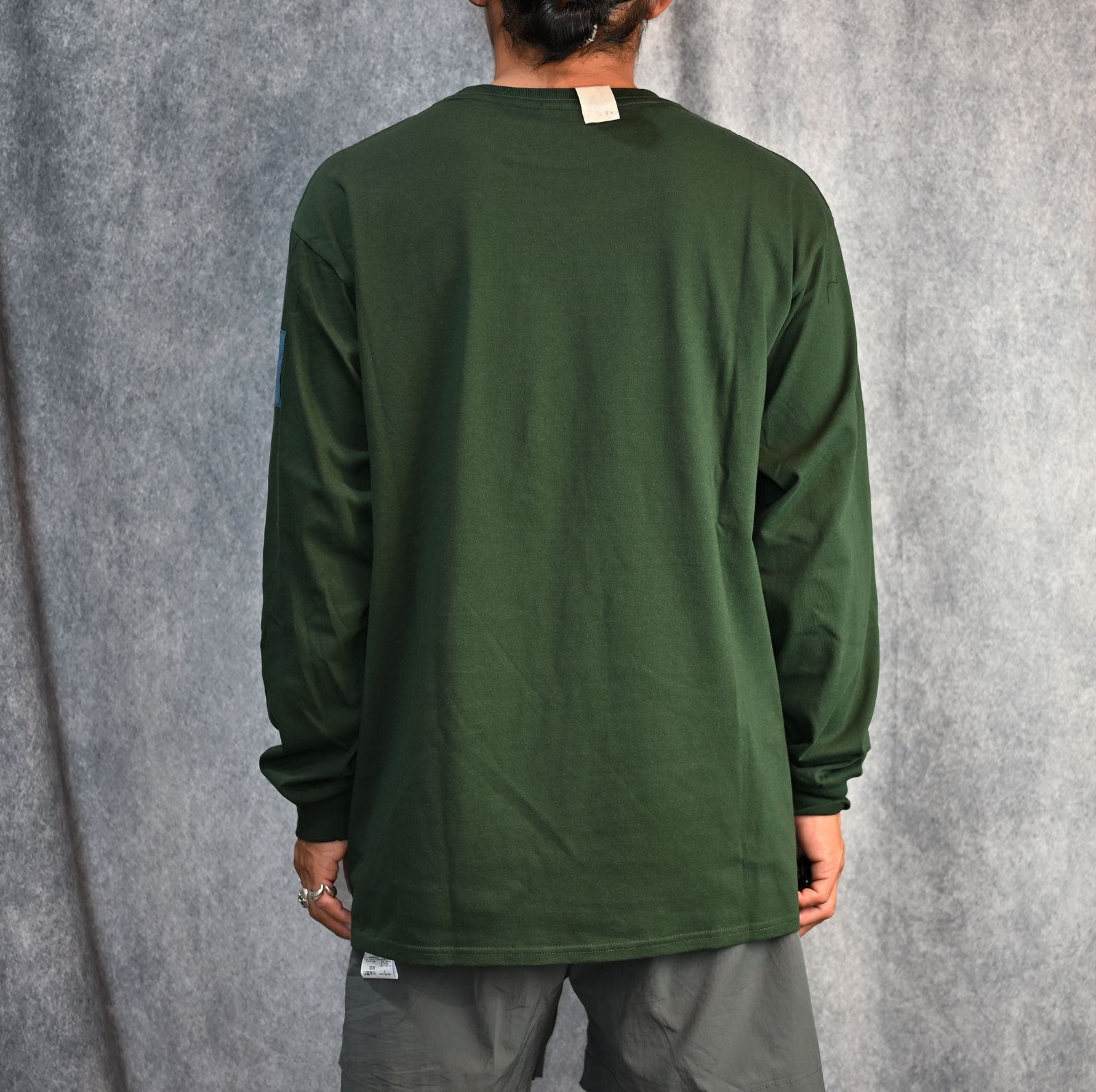 LONG SLEEVE T-SHIRT （D.KHAKI） / ロングスリーブ TEE （ダークカーキ）