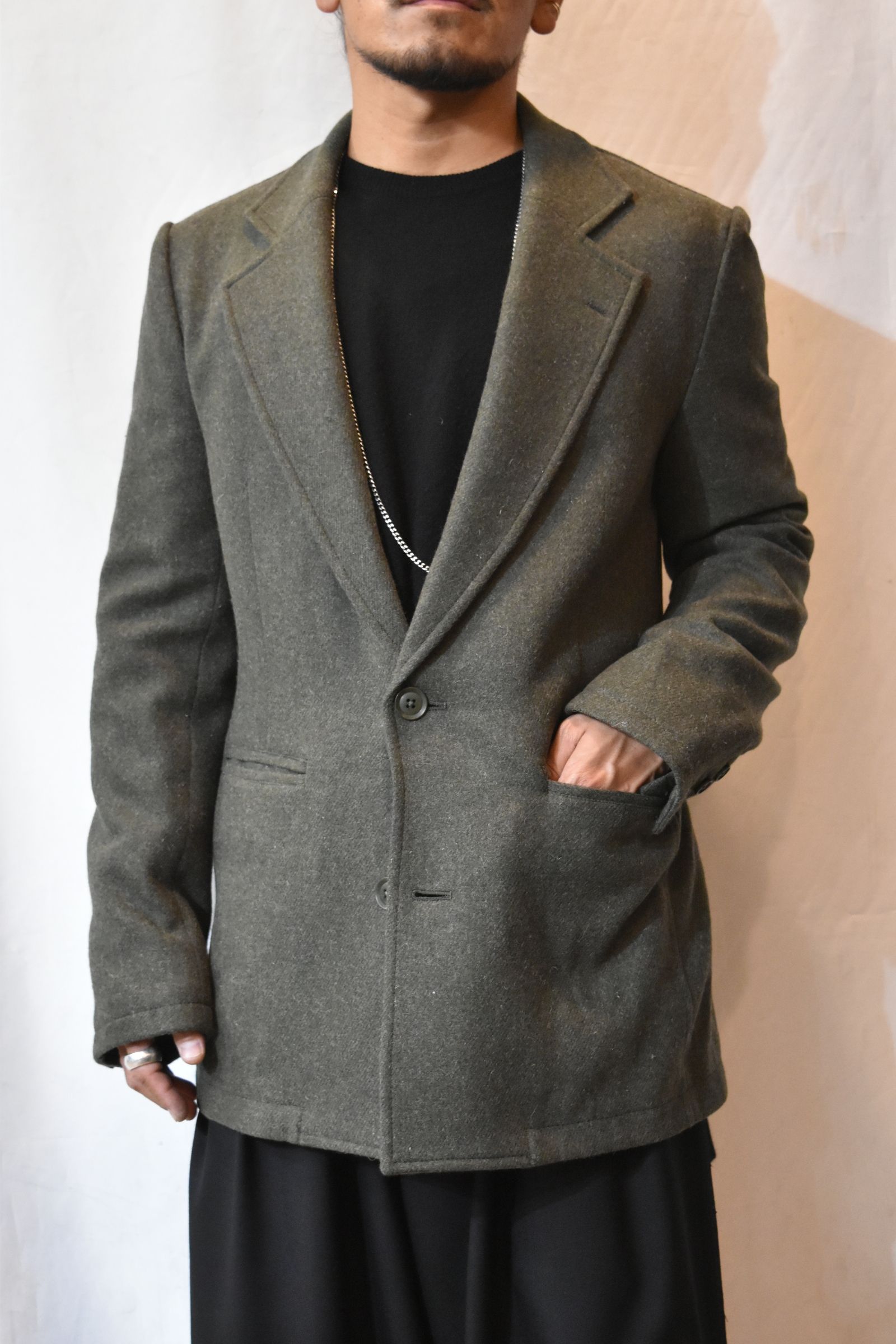 Twill flannel jacket