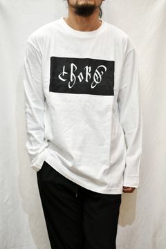chord ボックスロゴ L/S Tシャツ (WHT)