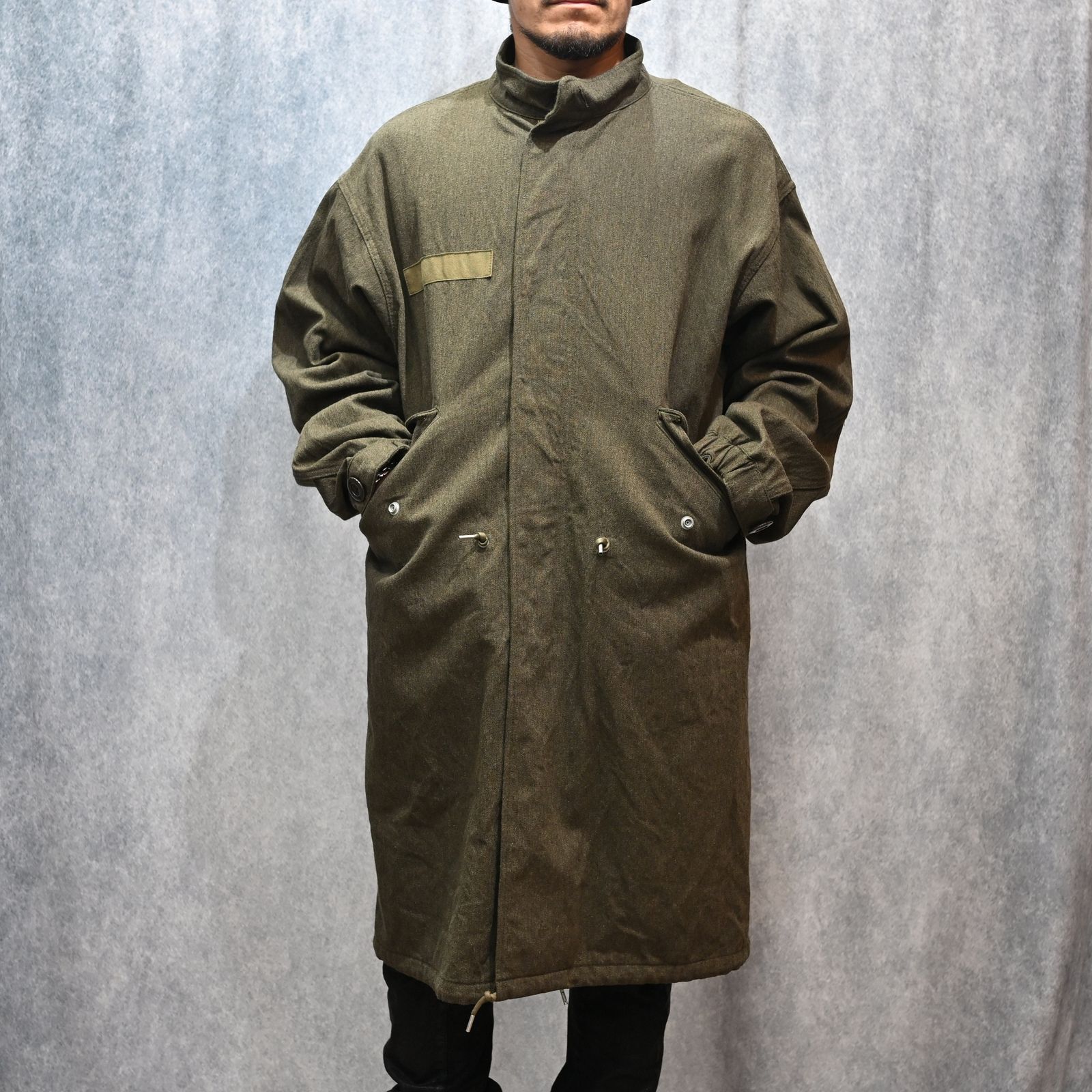 Shrunk Wool Balmacaan CT （KHA）｜モッズコート｜2510-9003