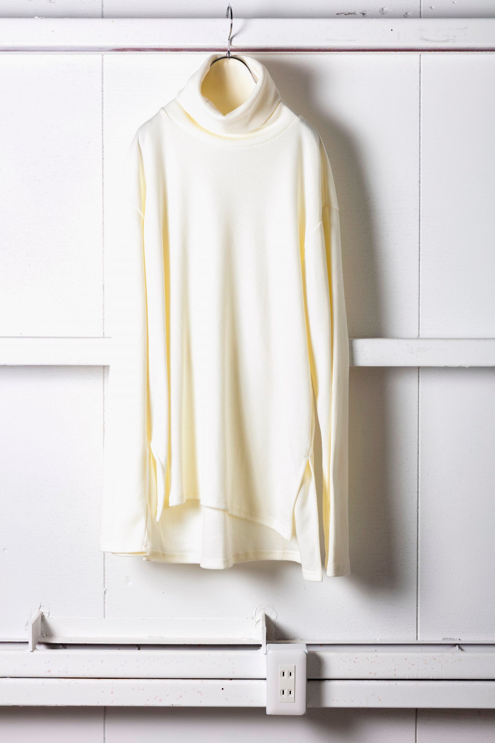 base layer turtle neck 2 (OFF WHITE) / ベース レイヤー タートルネック 2