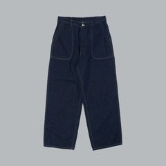 USN DENIM TROUSERS （ONE-WASHED） / USネイビー デニムトラウザー （インディゴ） 2026SS-PT4-YT