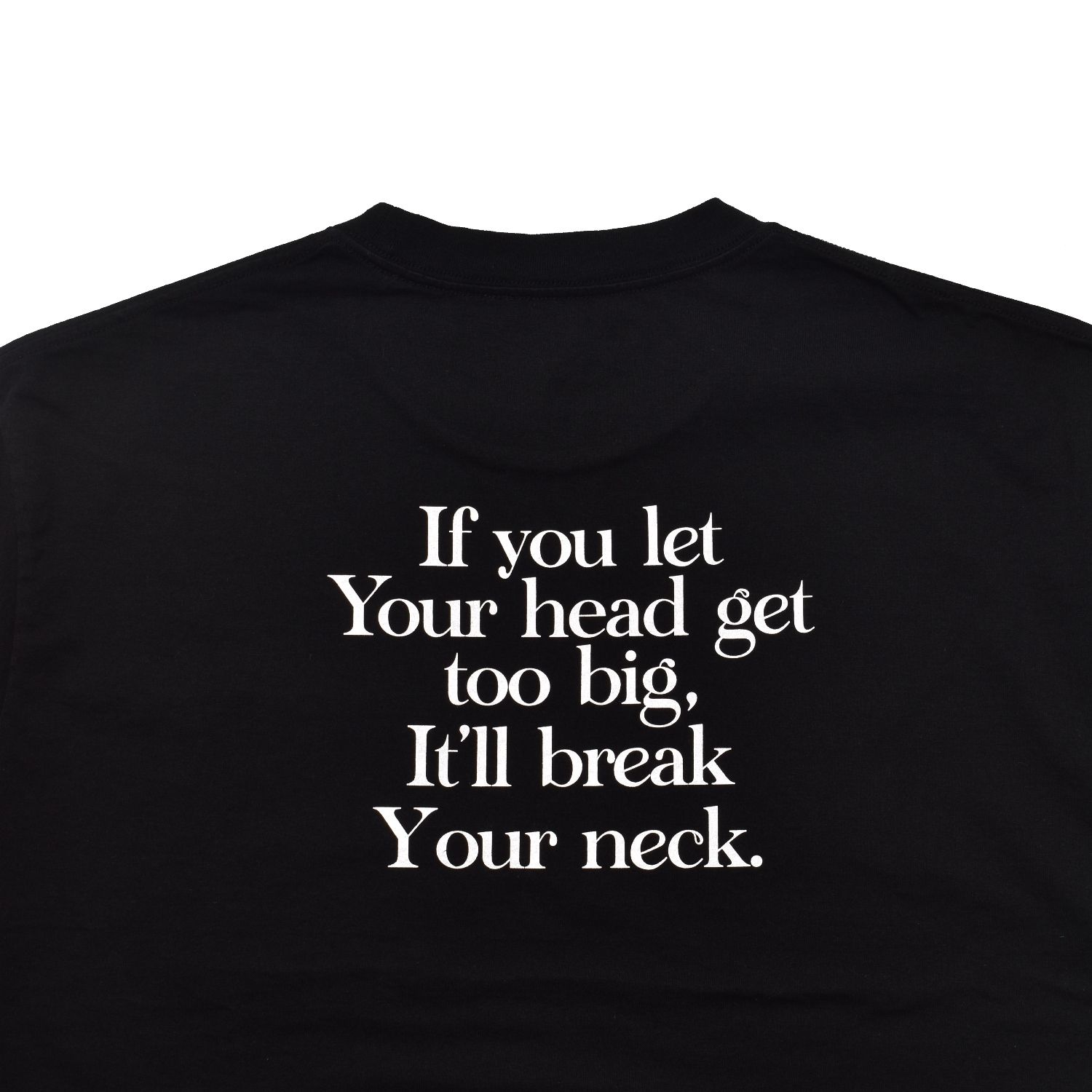 It’ll Break Your Tee （BLK） ｜プリントTシャツ (ブラック)｜2604-4001
