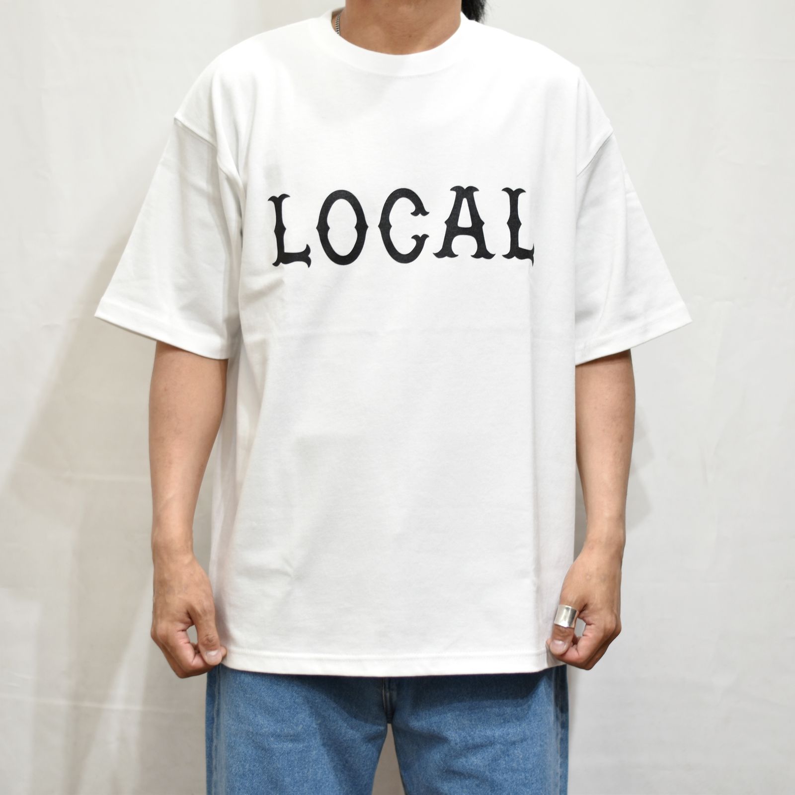 CUTRATE - CUTRATE CLASSIC LOCAL LOGO HEAVY WEIGHT DROPSHOULDER S/S