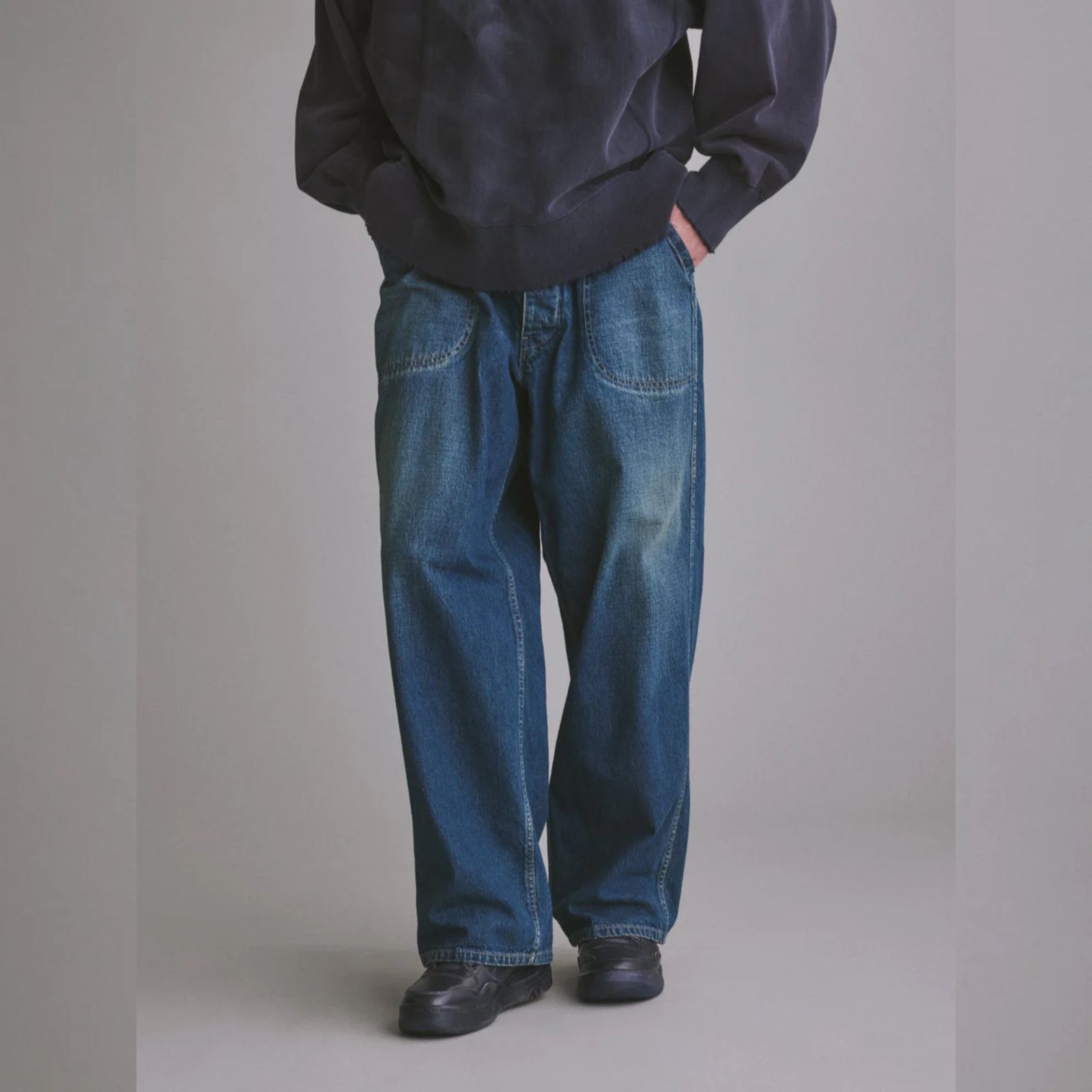 USN DENIM TROUSERS （USD） / USネイビー デニムトラウザー （インディゴ） 2026SS-PT4-YT
