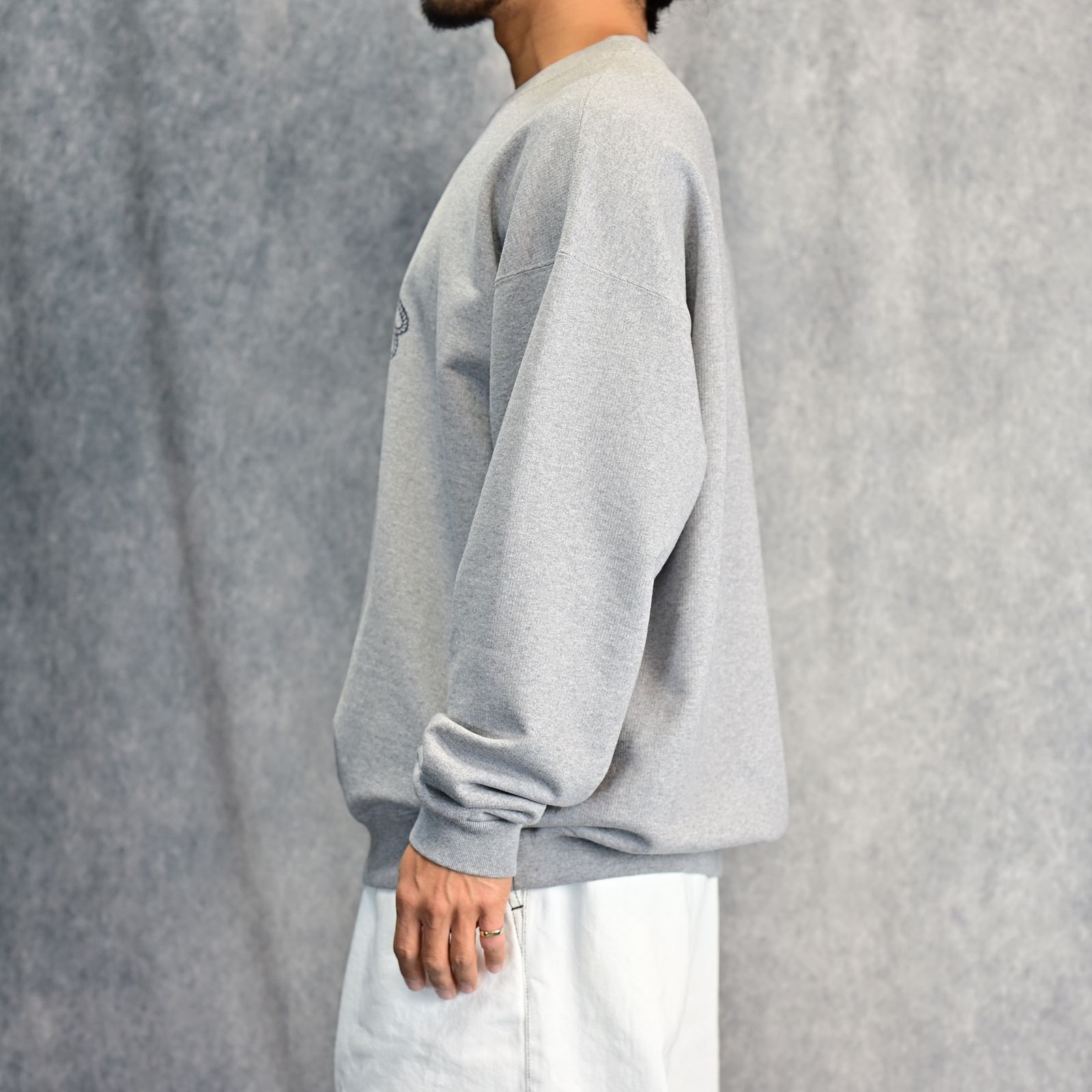 TEX ELLAS Buckeroo Crewneck Pullover （GRT） / クルーネックプルオーバースウェット  （グレー） 2503-4002