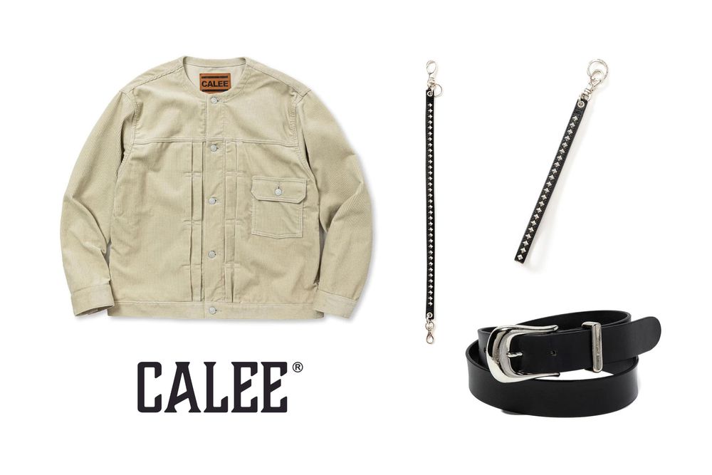 【CALEE - キャリー】 8月19日(土)12時～ 発売開始アイテムのお知らせ！【ジャケット・レザー小物・ベルト】