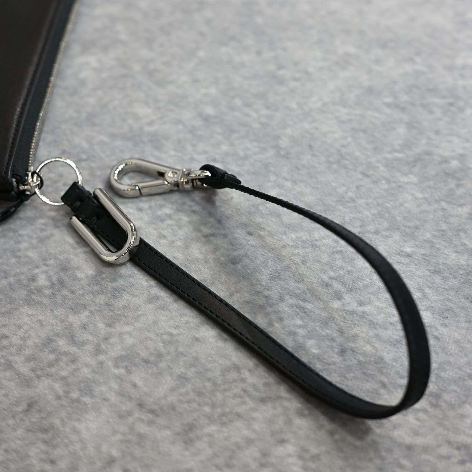 LEATHER POUCH （BLACK / ブラック）｜ポーチ｜2261-AC06
