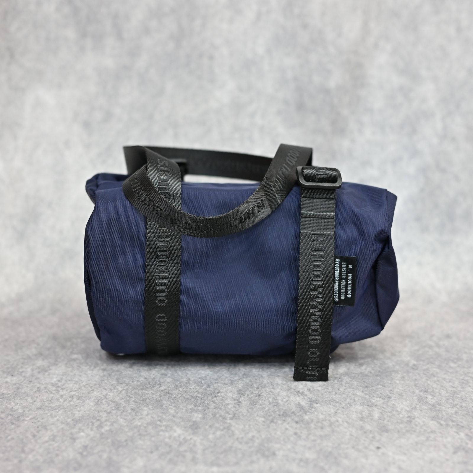 × OUTDOOR PRODUCTS MINI BARREL BAG （NAVY）｜2252-AC06