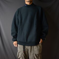 Champion MOCKNECK SWEATSHIRT （BLACK） / チャンピオン モックネック スウェット （ブラック）
