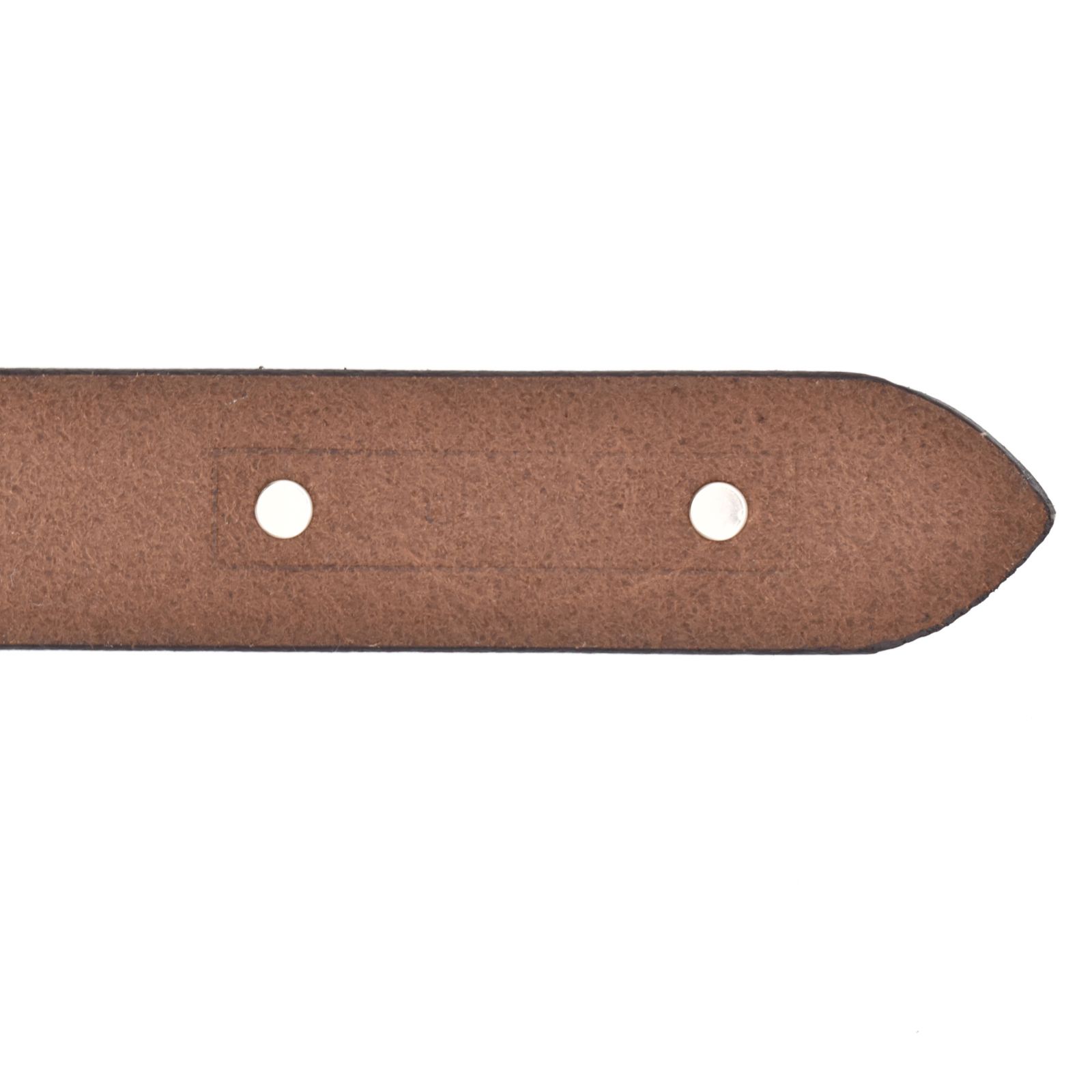 Suede Leather Belt （DBR） / スエードレザー ベルト （ダークブラウン） LBT-016
