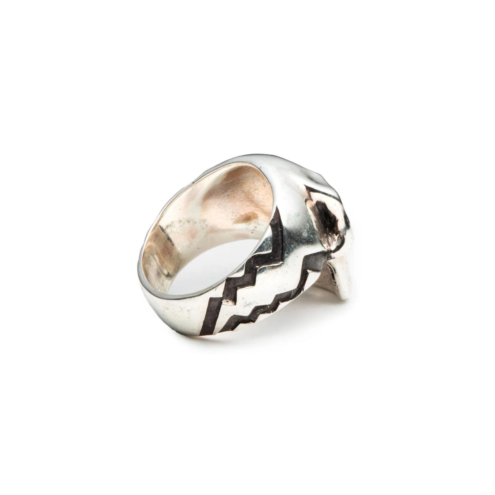 × D.O.D LUCKY SKULL RING ＜AMETHYST＞ (SILVER / AMETHYST) / ラッキースカルリング アメジスト