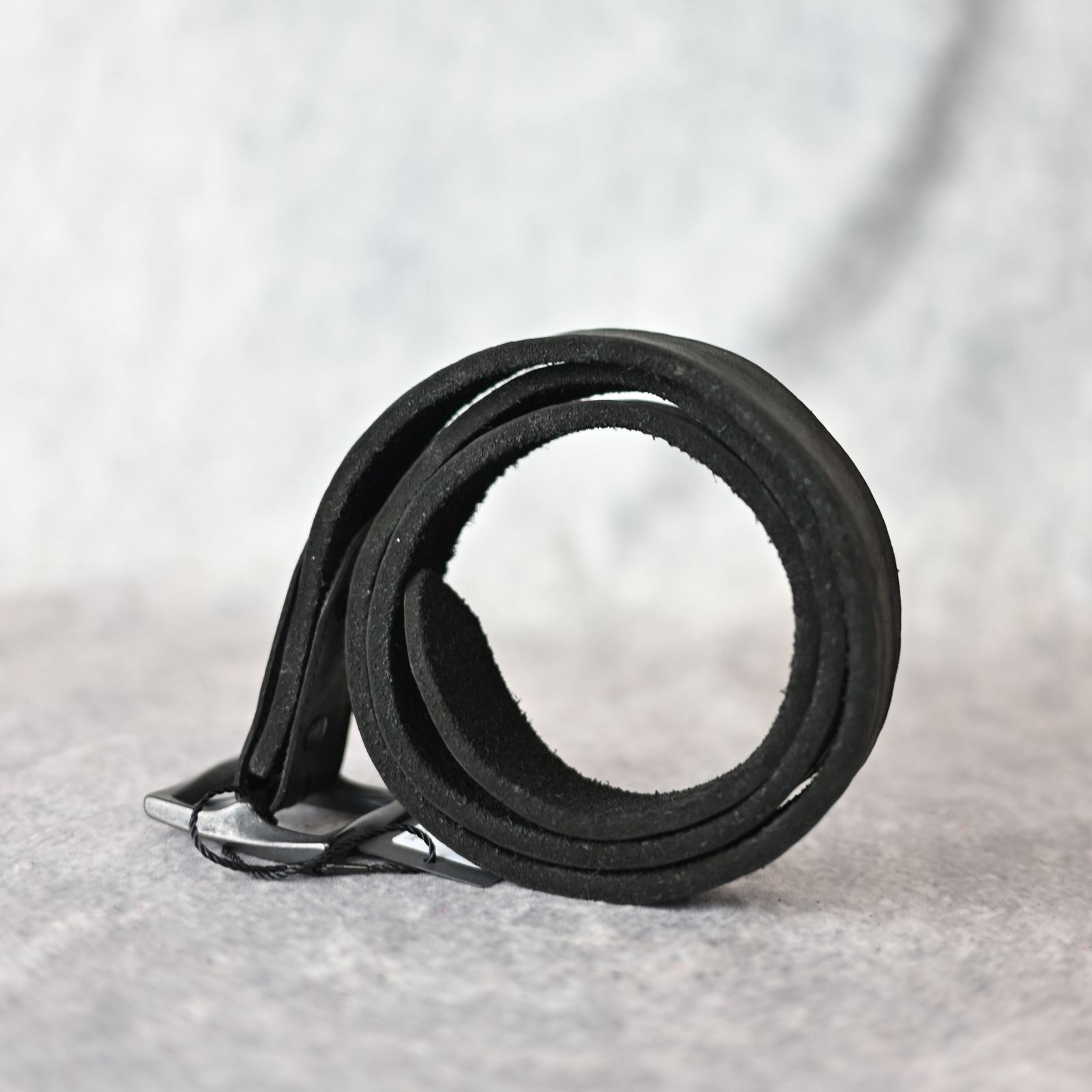 ダブルショルダー製品染め 30㎜ベルト （BLACK / ブラック） 318-33