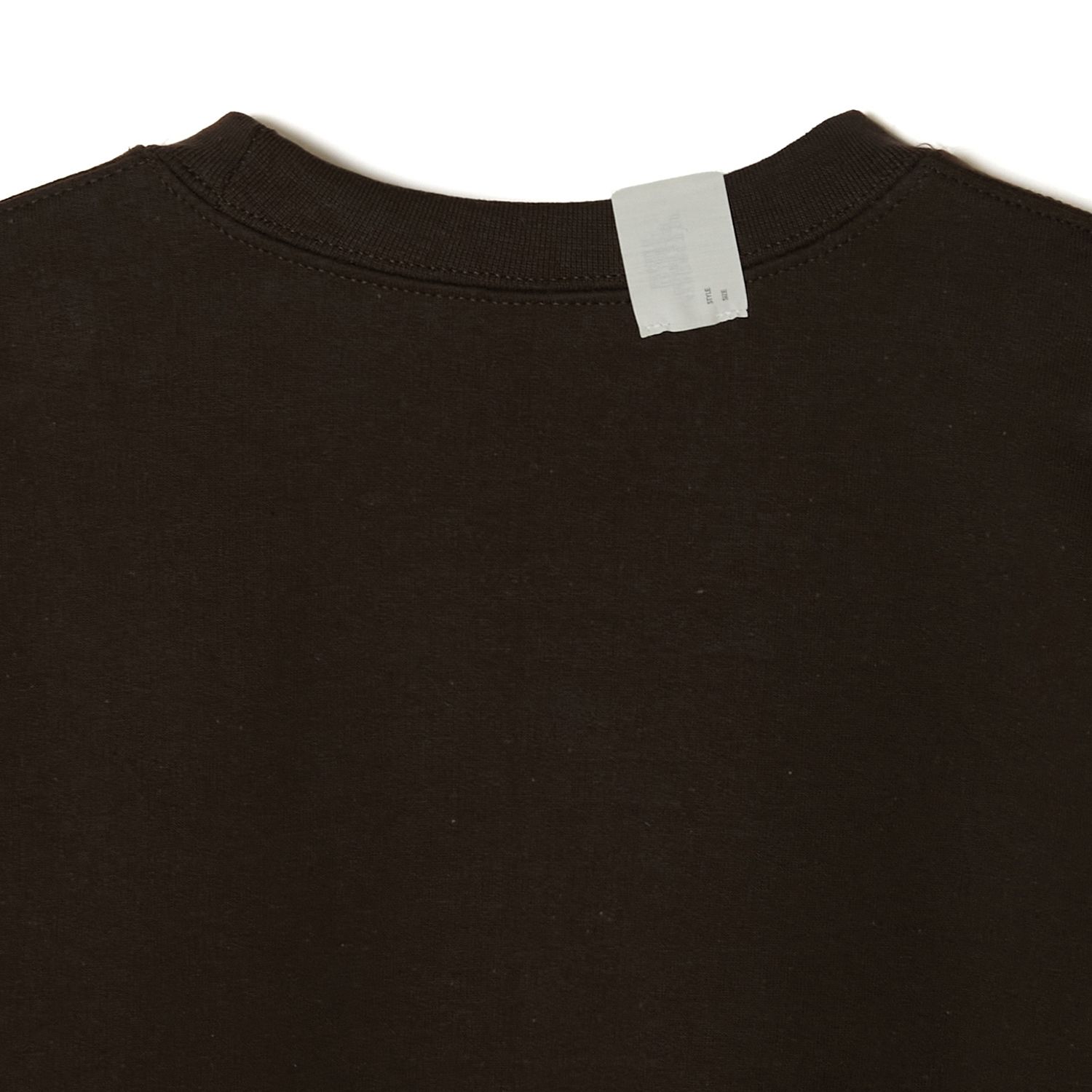 CREWNECK SWEARTSHIRT （BROWN） / スクルーネック スウェット （ブラウン）