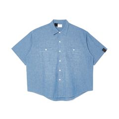 × BIGMAC HALF SLEEVE SHIRT （BLUE / ブルー）｜半袖シャツ｜2261-SH60-027