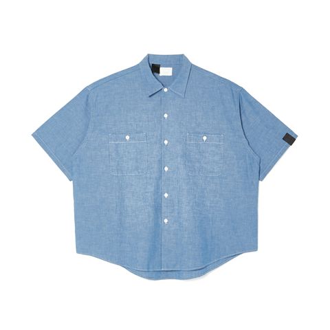 × BIGMAC HALF SLEEVE SHIRT （BLUE / ブルー）｜半袖シャツ｜2261-SH60-027