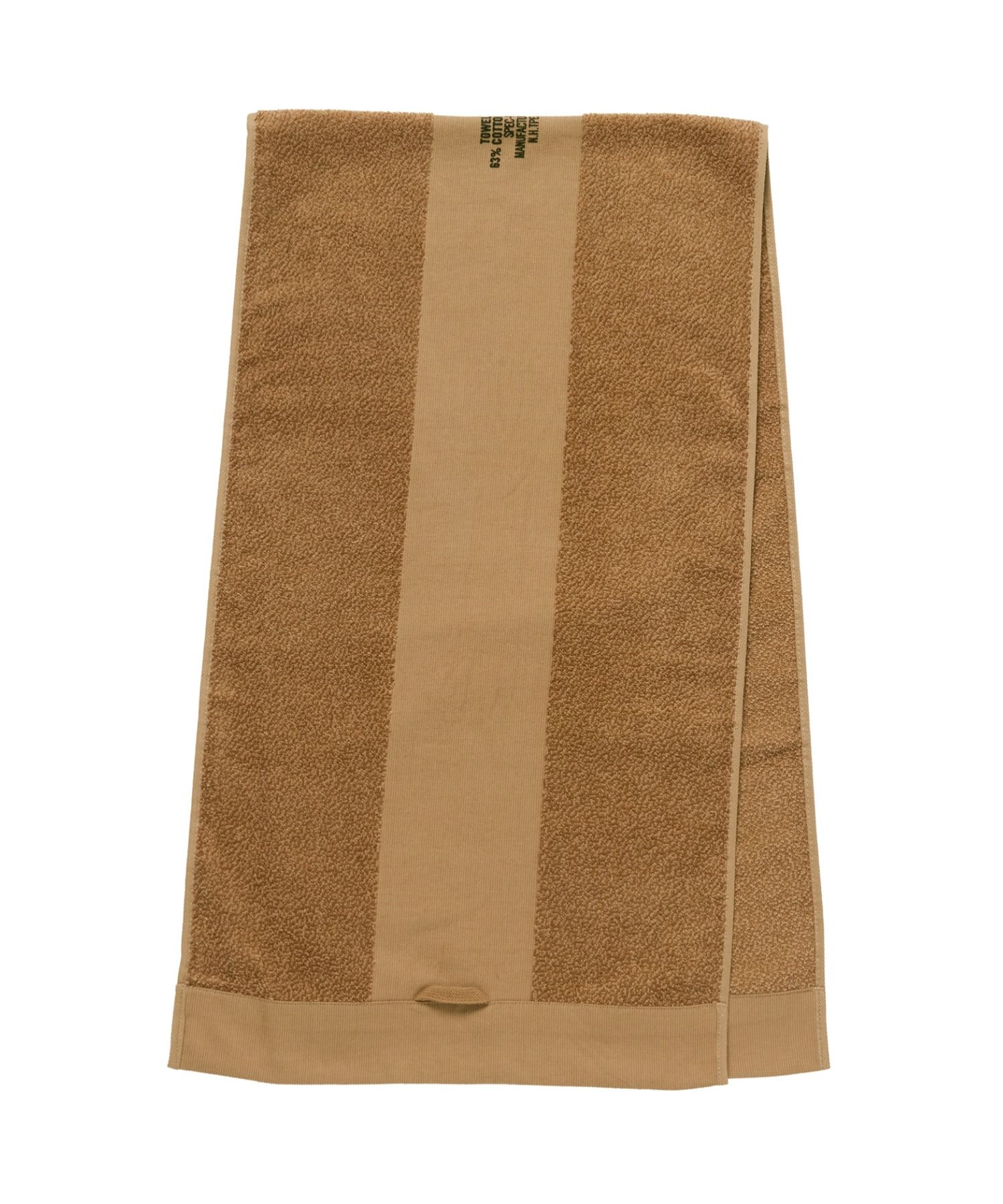 TEST PRODUCT EXCHANGE SERVISE × HIPPOPOTAMUS FACE TOWEL （BEIGE） / フェイスタオル (ベージュ) TPES-AC04