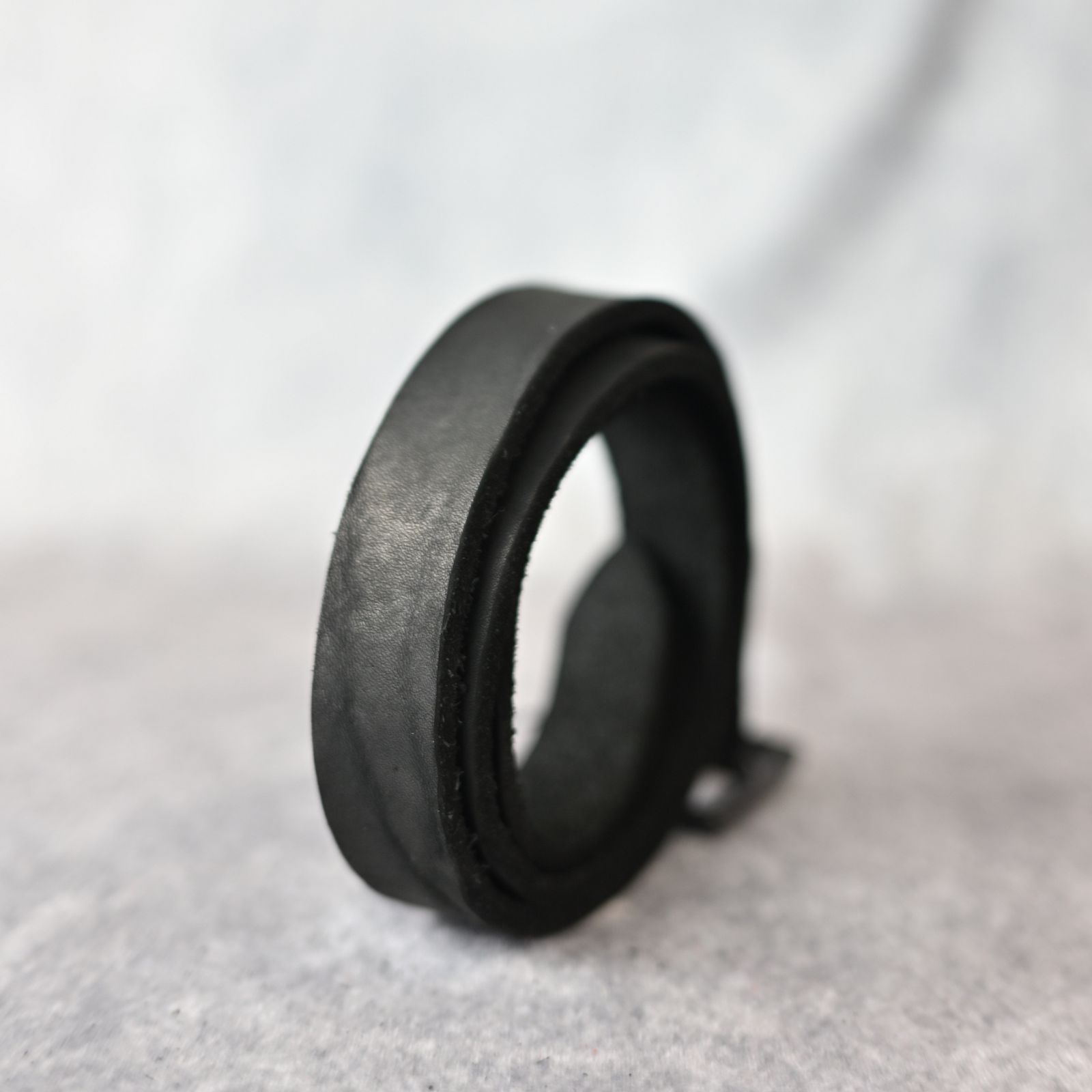ダブルショルダー製品染め 30㎜ベルト （BLACK / ブラック） 318-33