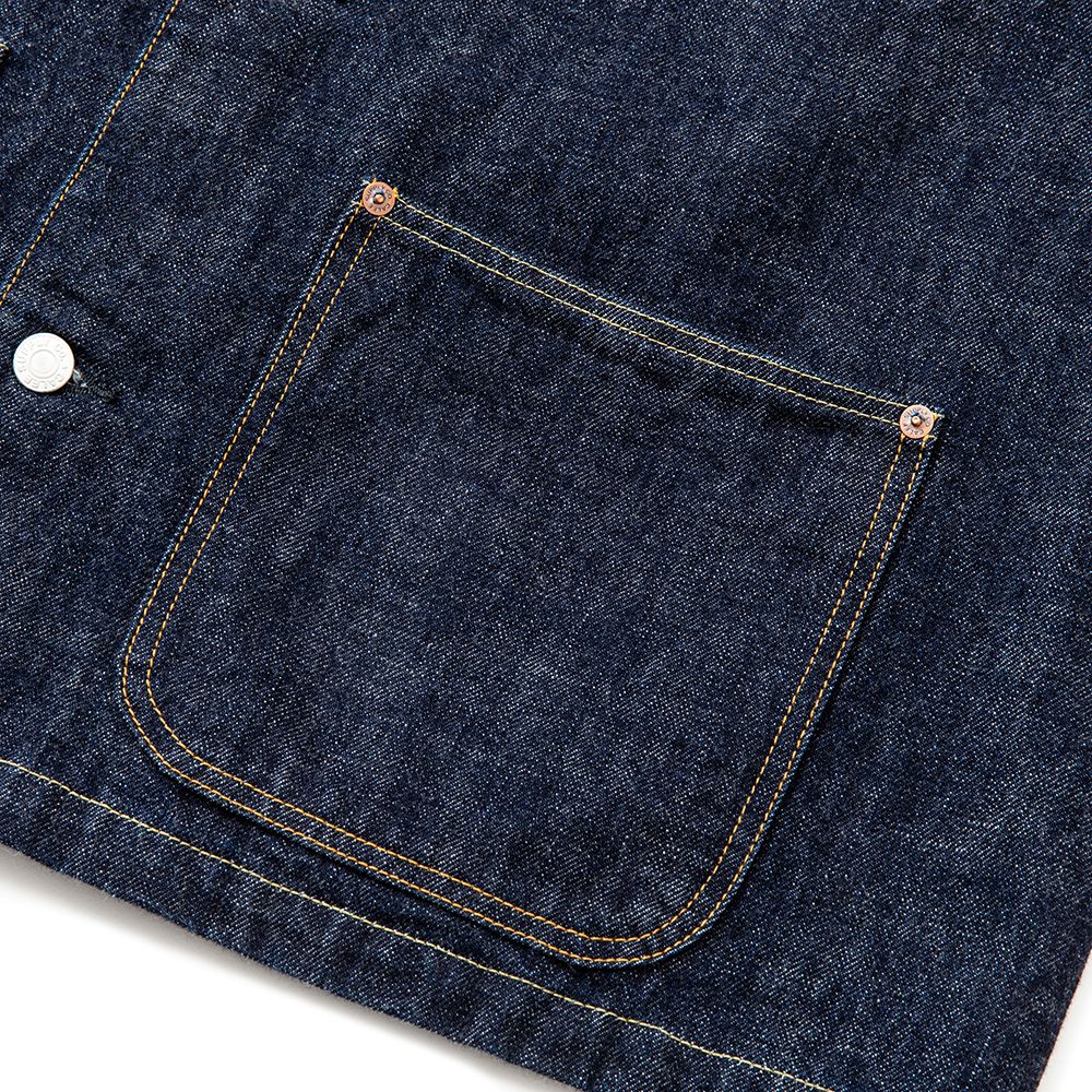 Vintage type denim coverall (Ow Indigo blue) / デニムカバーオールジャケット