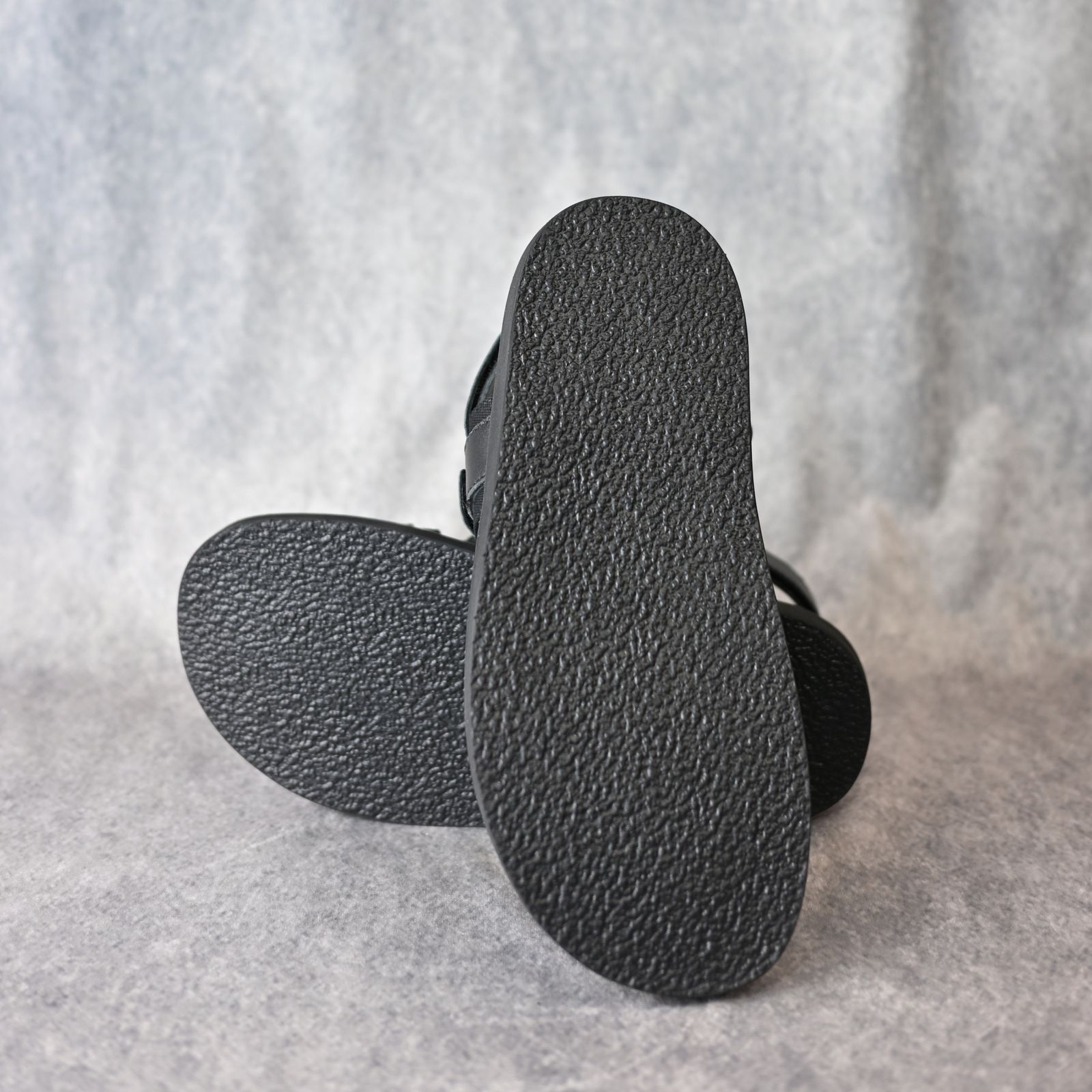 SHEEP/C CANVAS FOOTBED SANDAL （BLACK） /  サンダル （ブラック） HP-E05-779-2-02