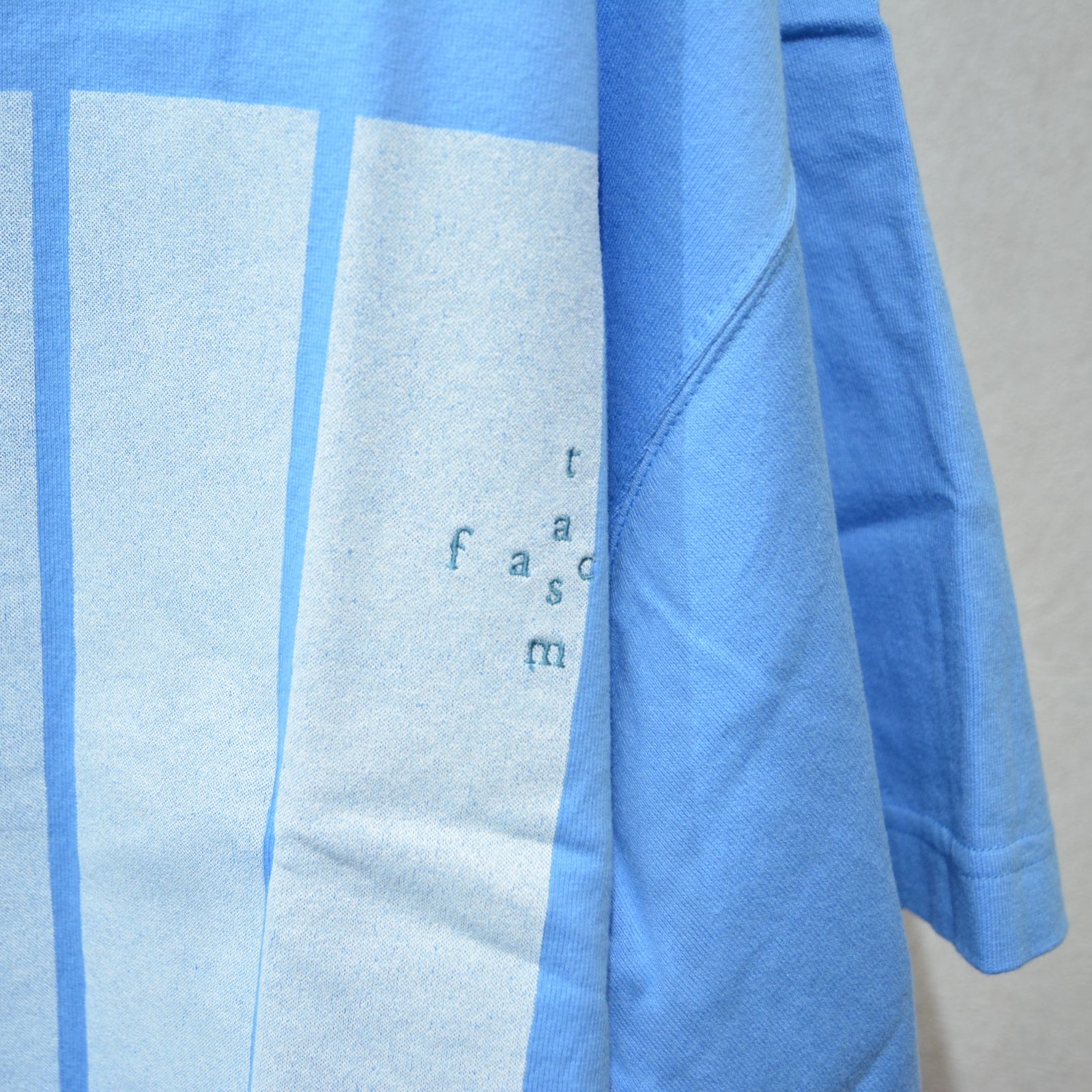 7 BARS TEE （LIGHT BLUE） / ブラック・フラッグ Tシャツ （ライトブルー）