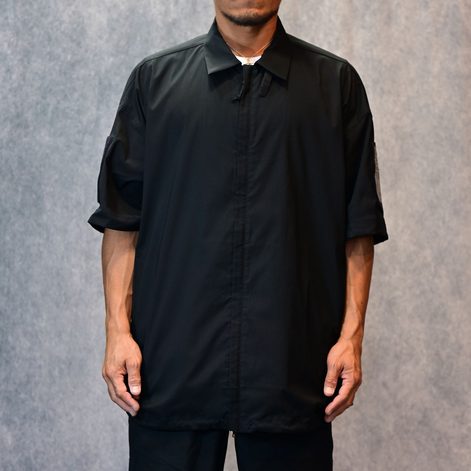 NKY半袖シャツ黒XL XL☆古着 no boundaries 半袖 シャツ メンズ 00年代 00s