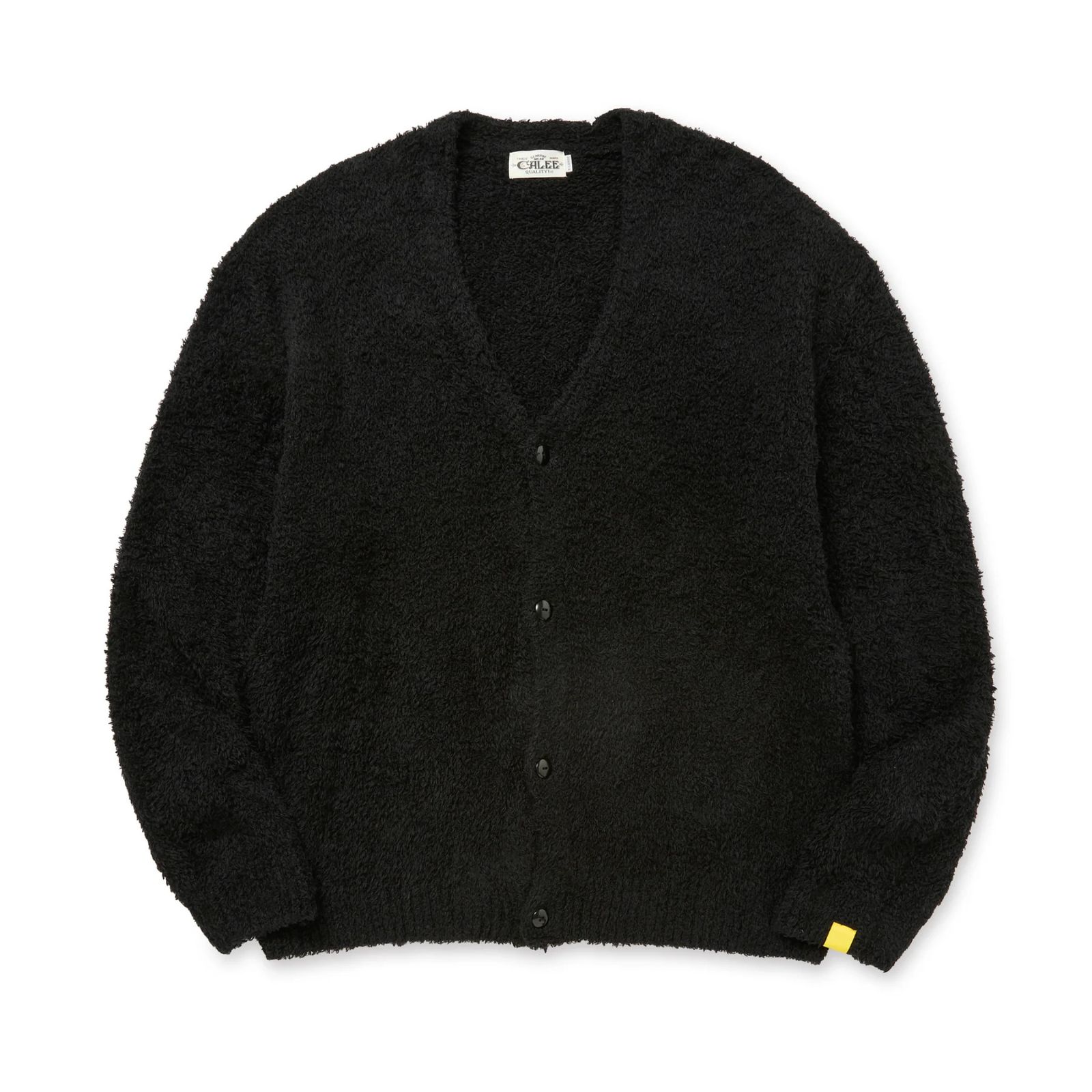 × EYYA KNIT C/F CARDIGAN (BLACK)|× エイヤ コットンフリース カーディガン|CL-25AW001EYYA