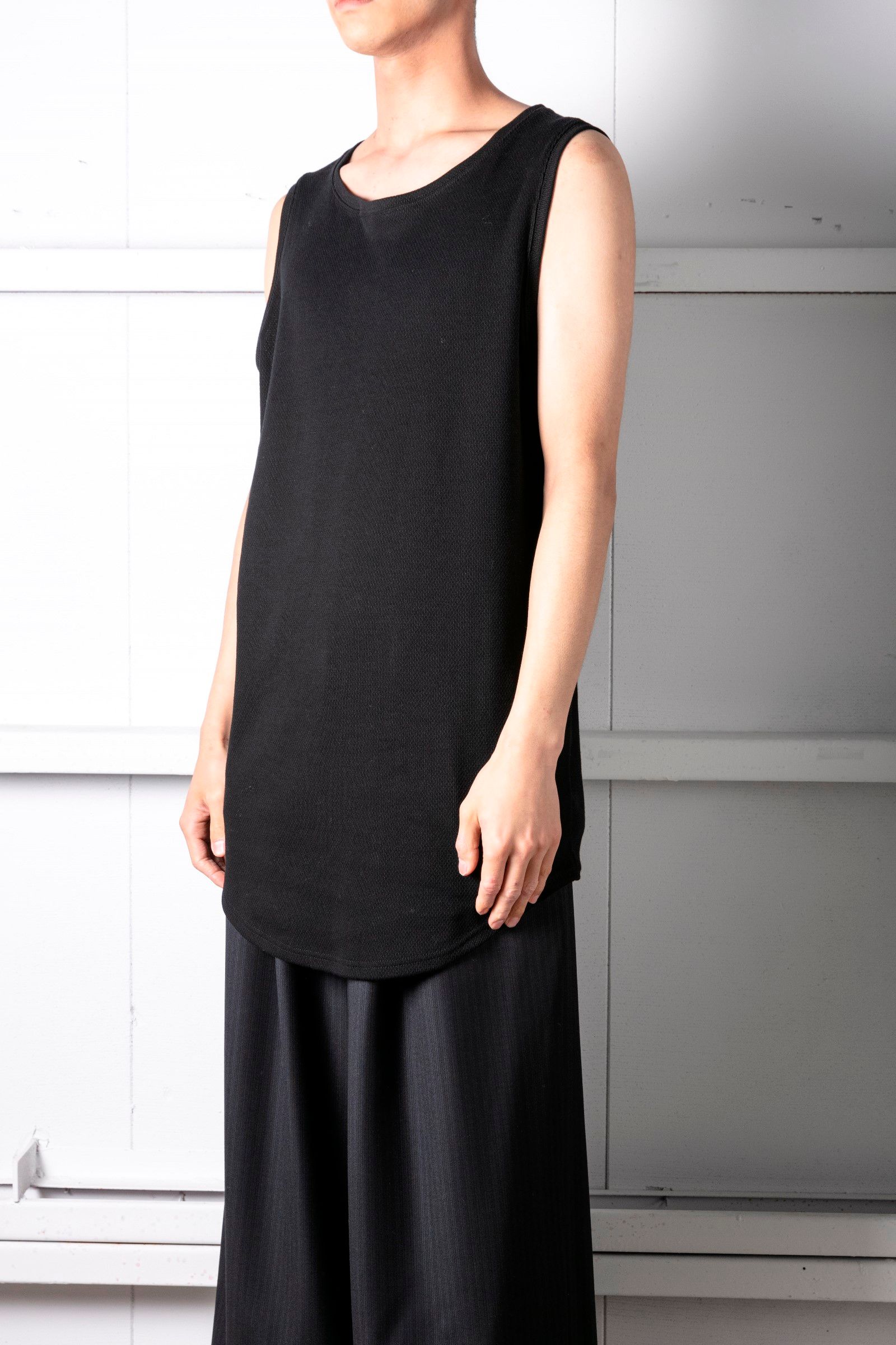 base layer long nosleeve 2 (BLACK)