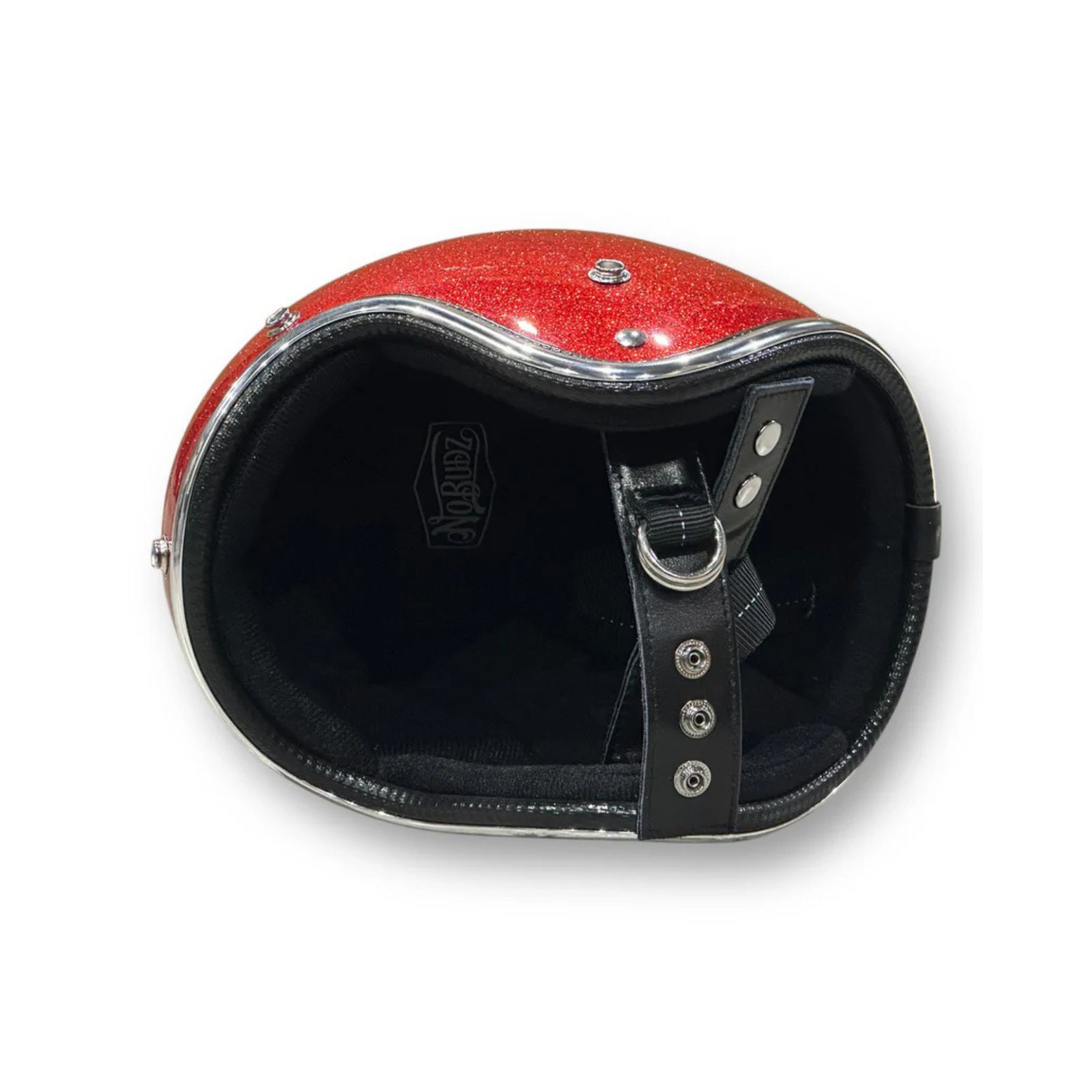 【L・XLサイズ｜即日発送】 | GLITTER 3/4 HELMET (RED) | グリッターヘルメット