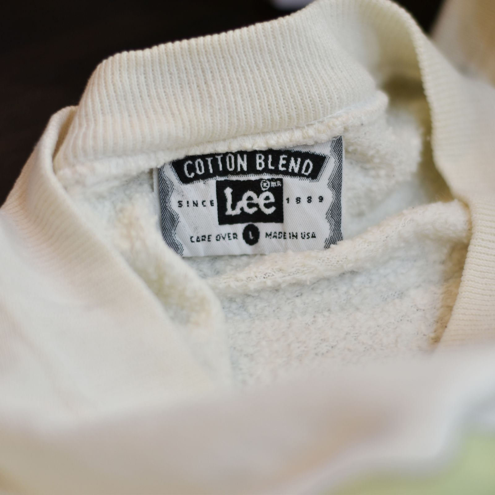 古着｜Lee リー プリント スウェットシャツ トレーナー｜Lサイズ