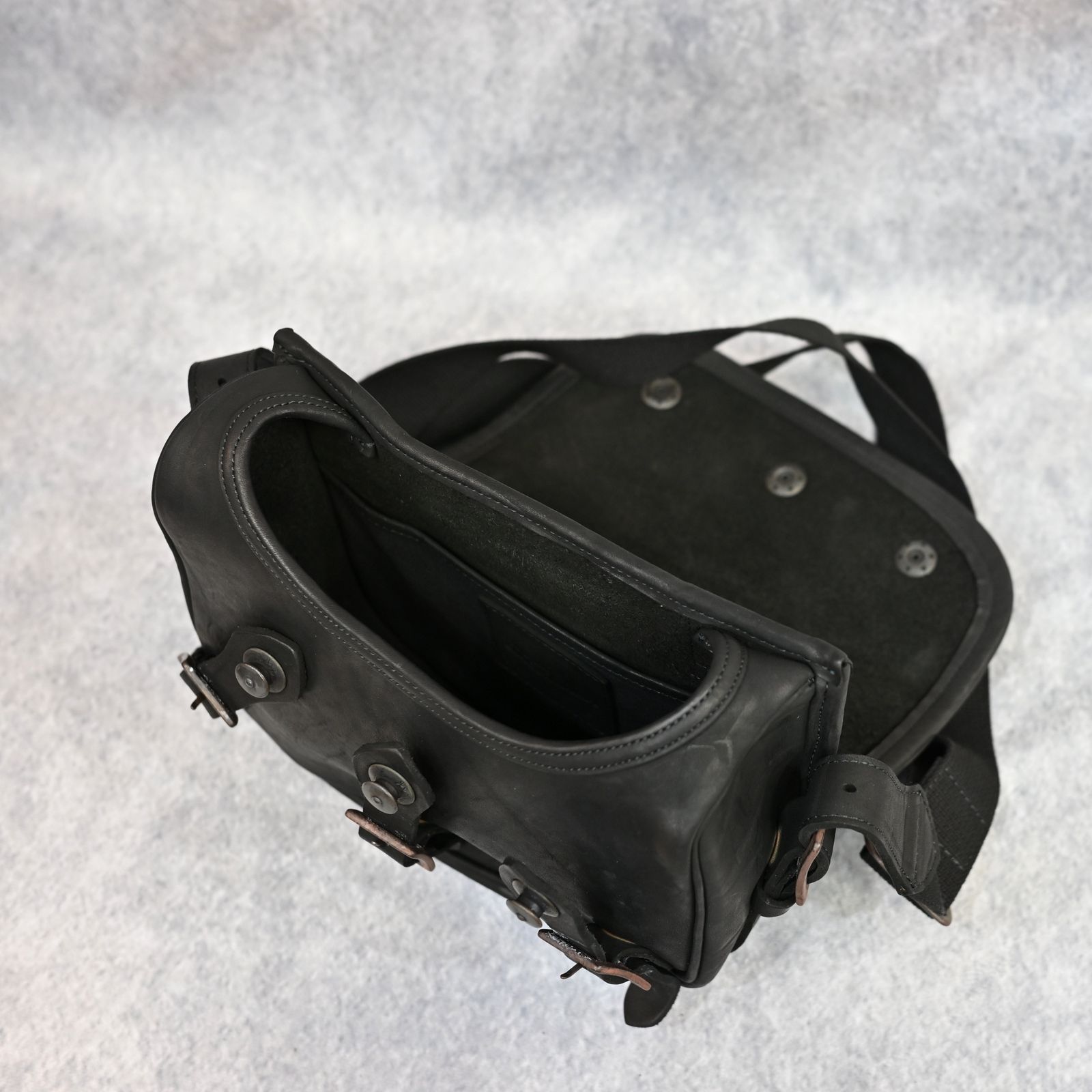 JPショルダー製品染め カートリッジBAG （BLACK）｜92-36