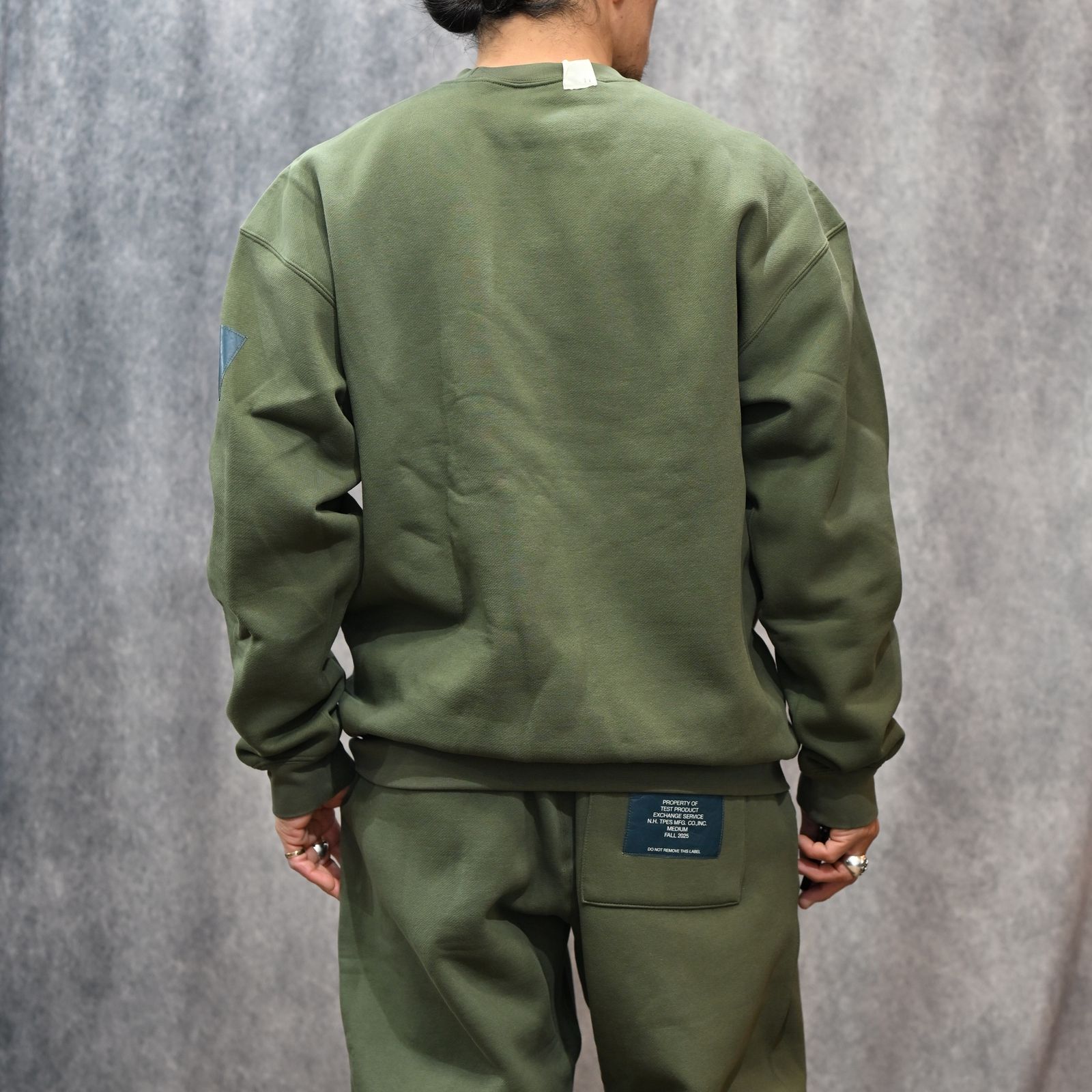 EXCHANGE SERVICE SWEAT SHIRT （KHAKI） / エクスチェンジ スウェットトレーナー （カーキ） 9252-CS81