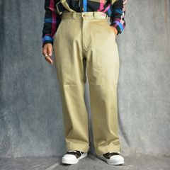 × BIG MAC PANTS （BEIGE） / テーパードシルエット チノパンツ ダブル仕様