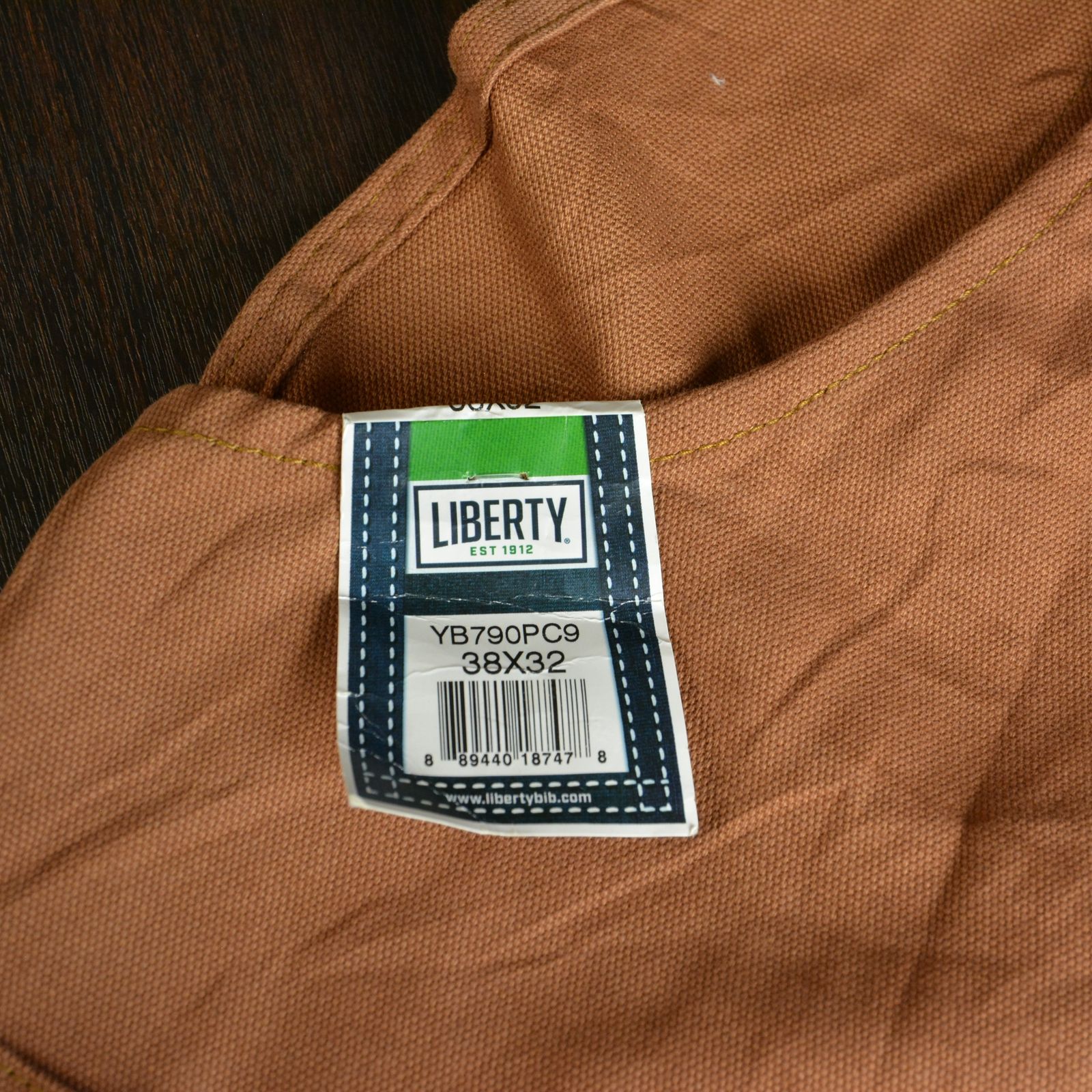 古着 / Liberty リバティ ダック ビブ オーバーオール / 38×32