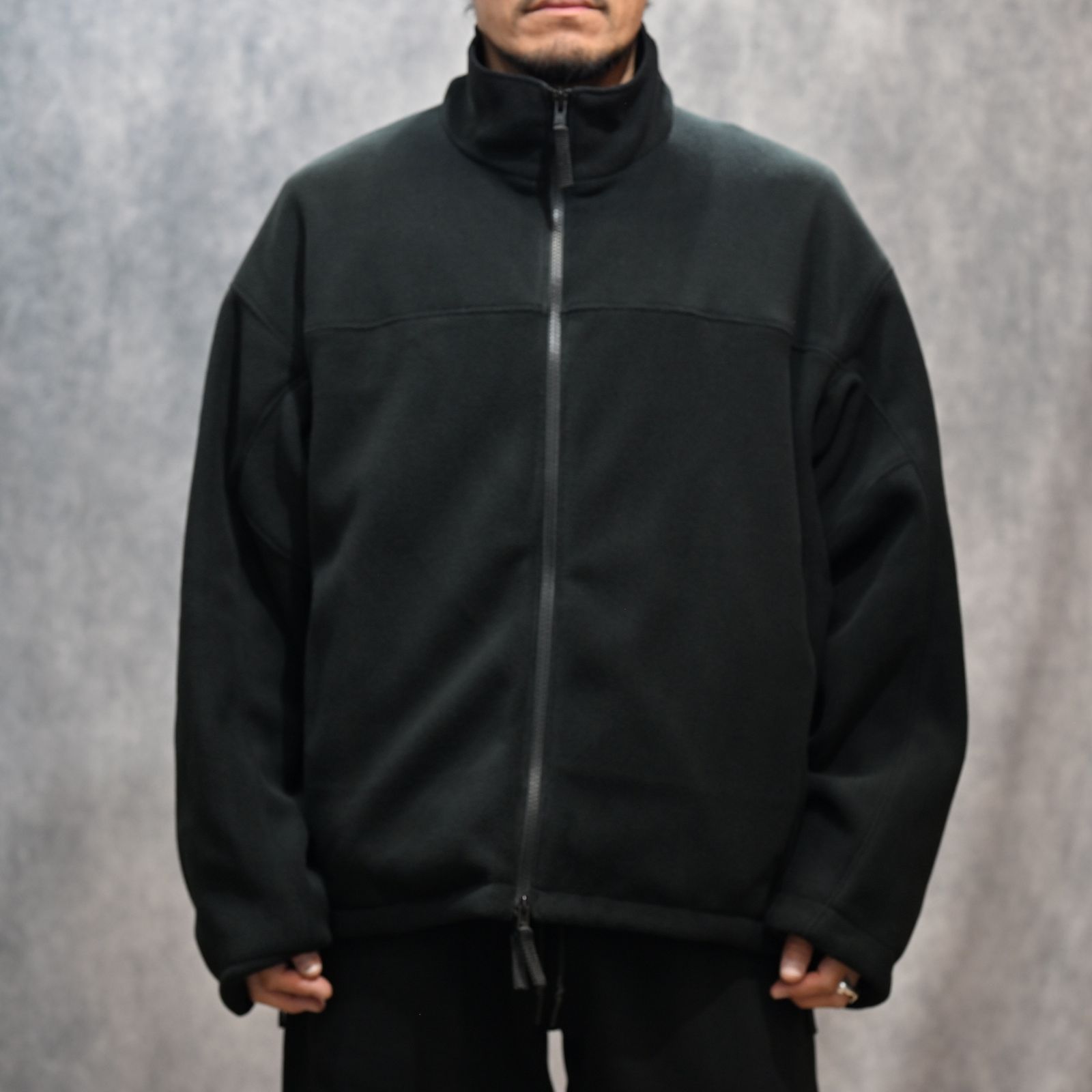 REVERSIBLE OVERSHIRT （BLACK）｜リバーシブル オーバーシャツ｜9252-BL01-003