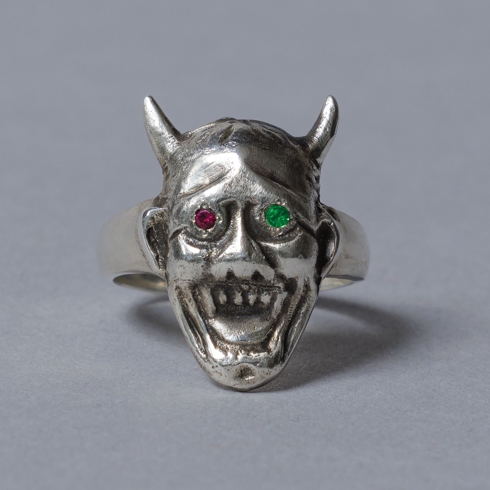 Silver925 Pinky Ring "DEVILWIFE" (SILVER) / ピンキーリング