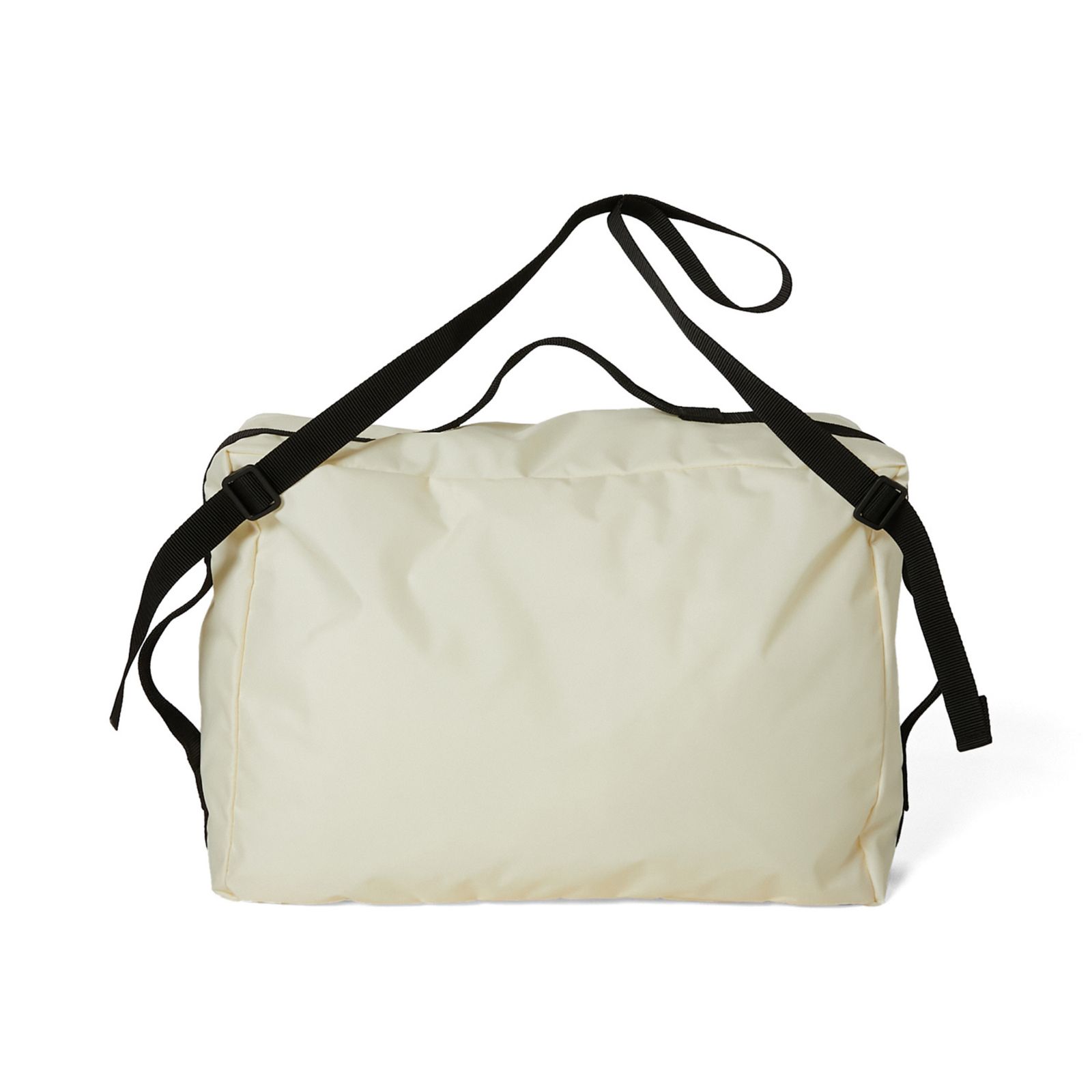 POUCH WITH STRAP （IVORY） / ファスナー ポーチ バッグ （アイボリー） / 9251-AC02