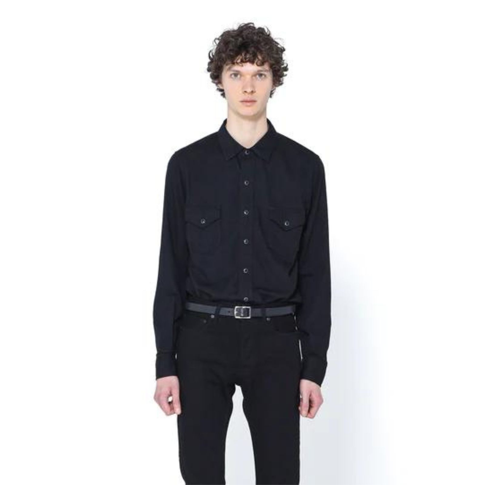 [STANDARD] 501 Western SH OWS （BLACK） / ウエスタン デニムシャツ （ブラック）